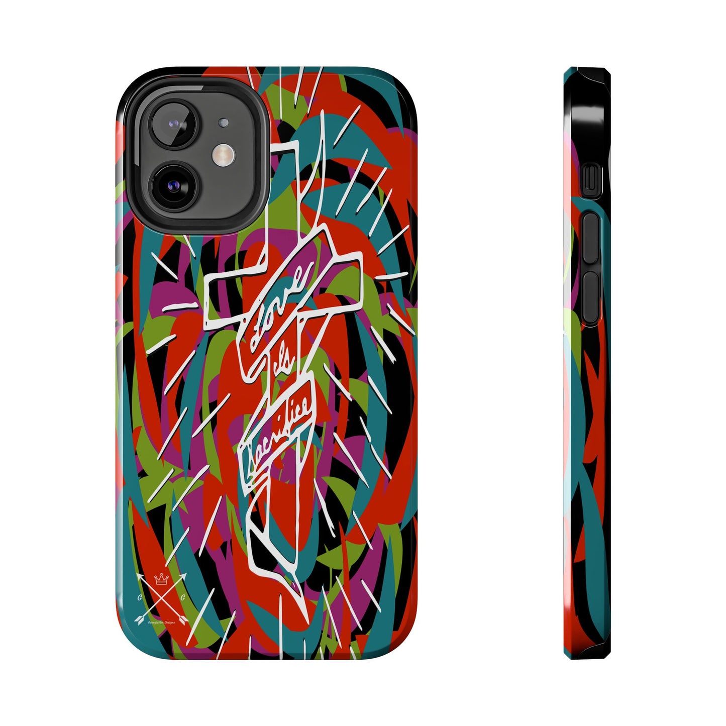 Love is Sacrifice - Tough Phone Cases