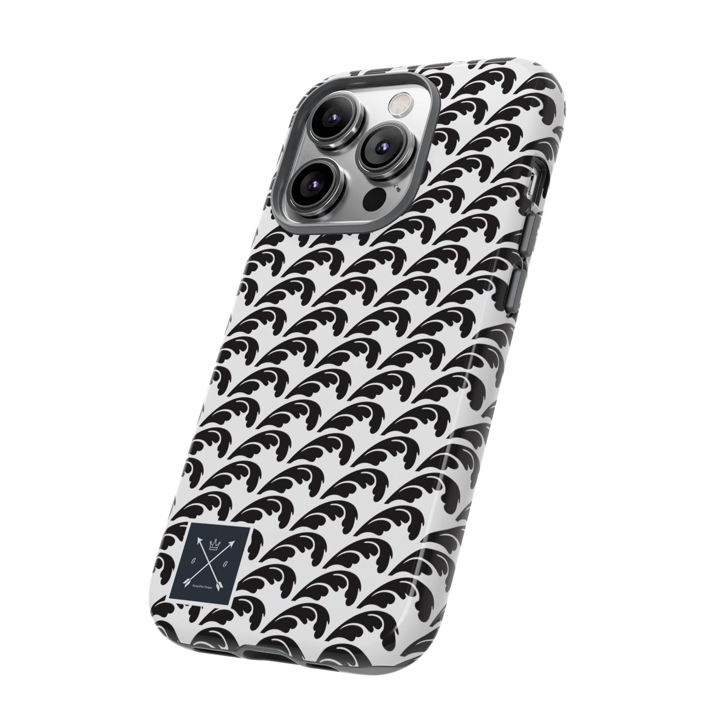 Beautiful Beloved One Flourish (black/white) - Tough Phone Cases