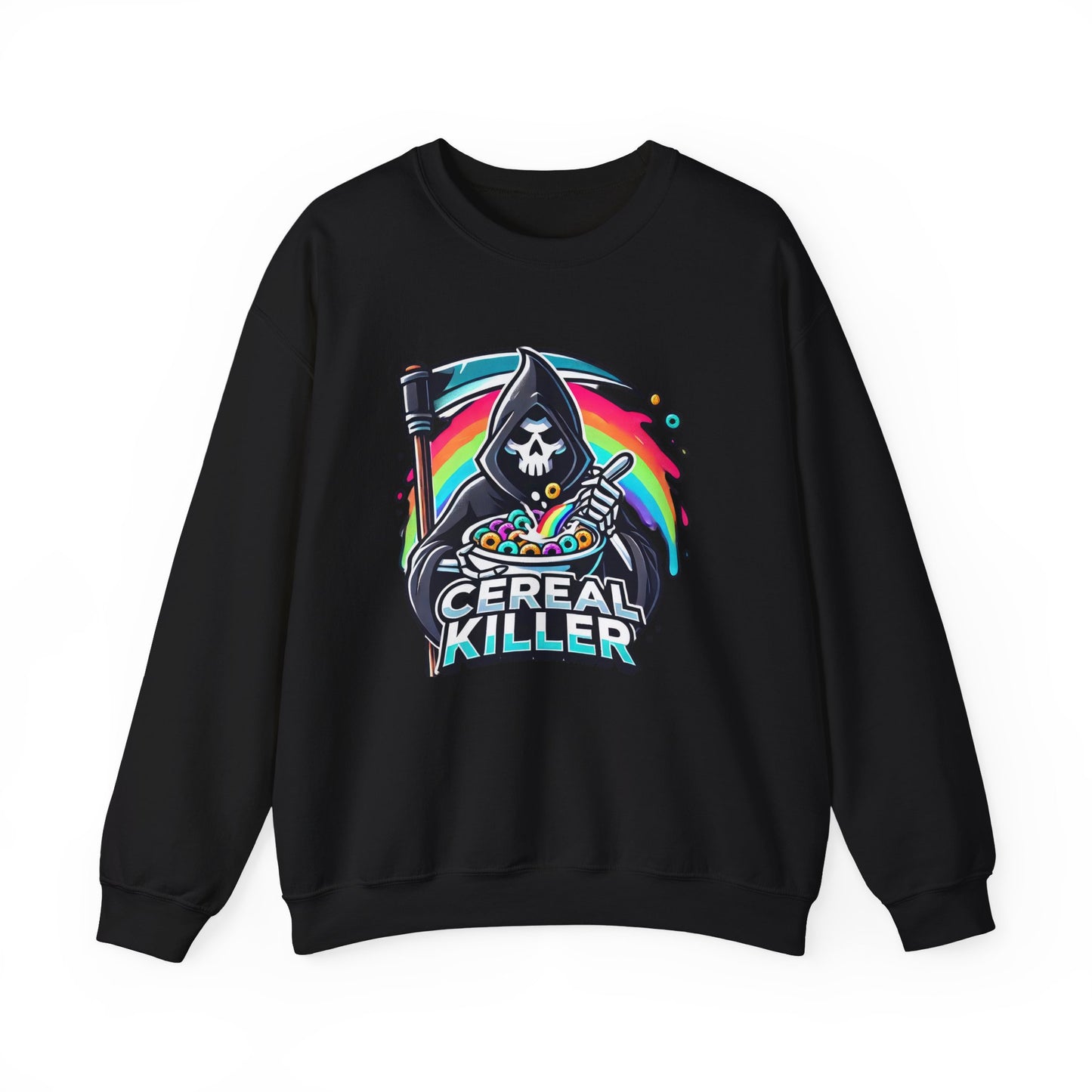 Cereal Killer Grim Design - Unisex Sweatshirt