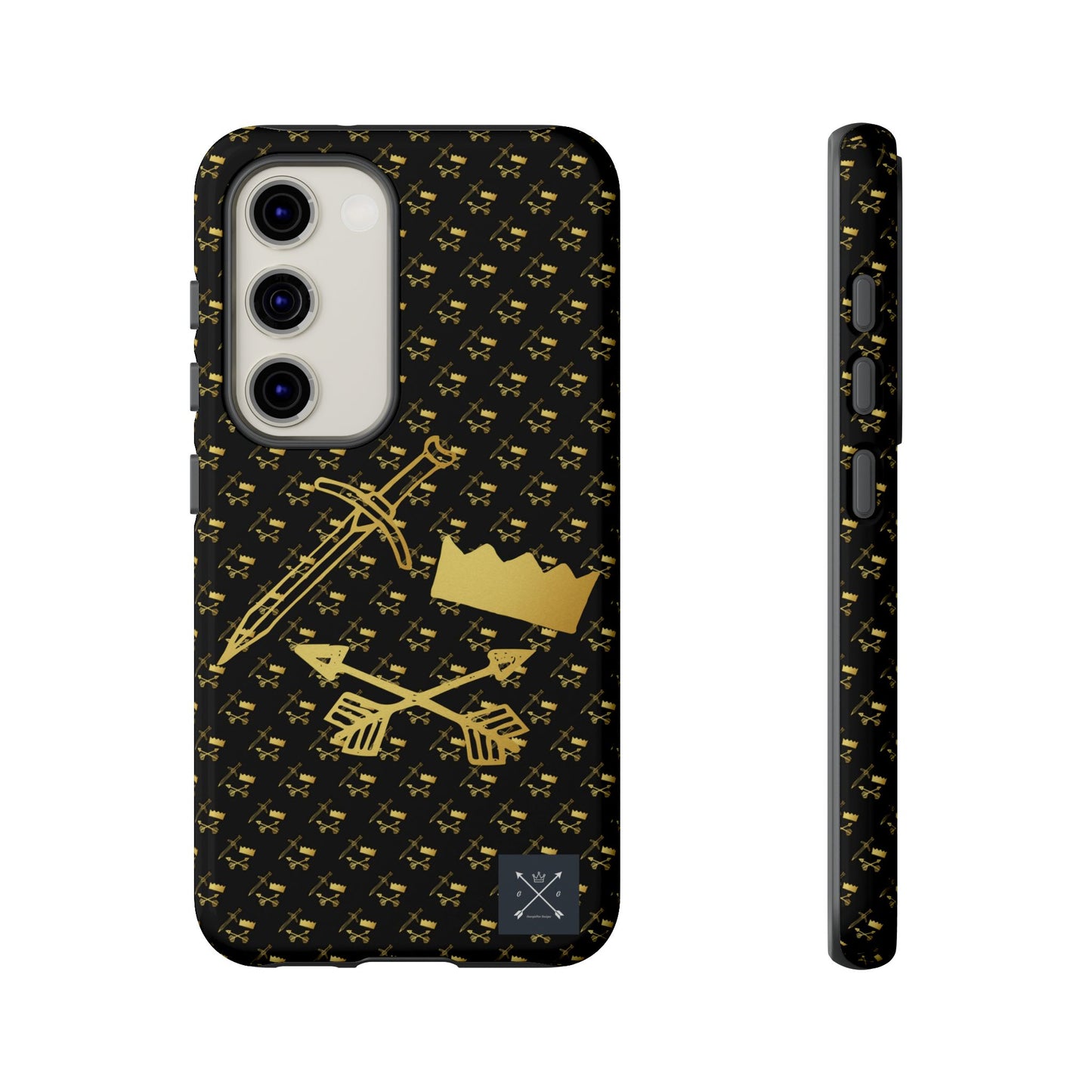 Gold and Bold Warrior - Tough Phone Cases