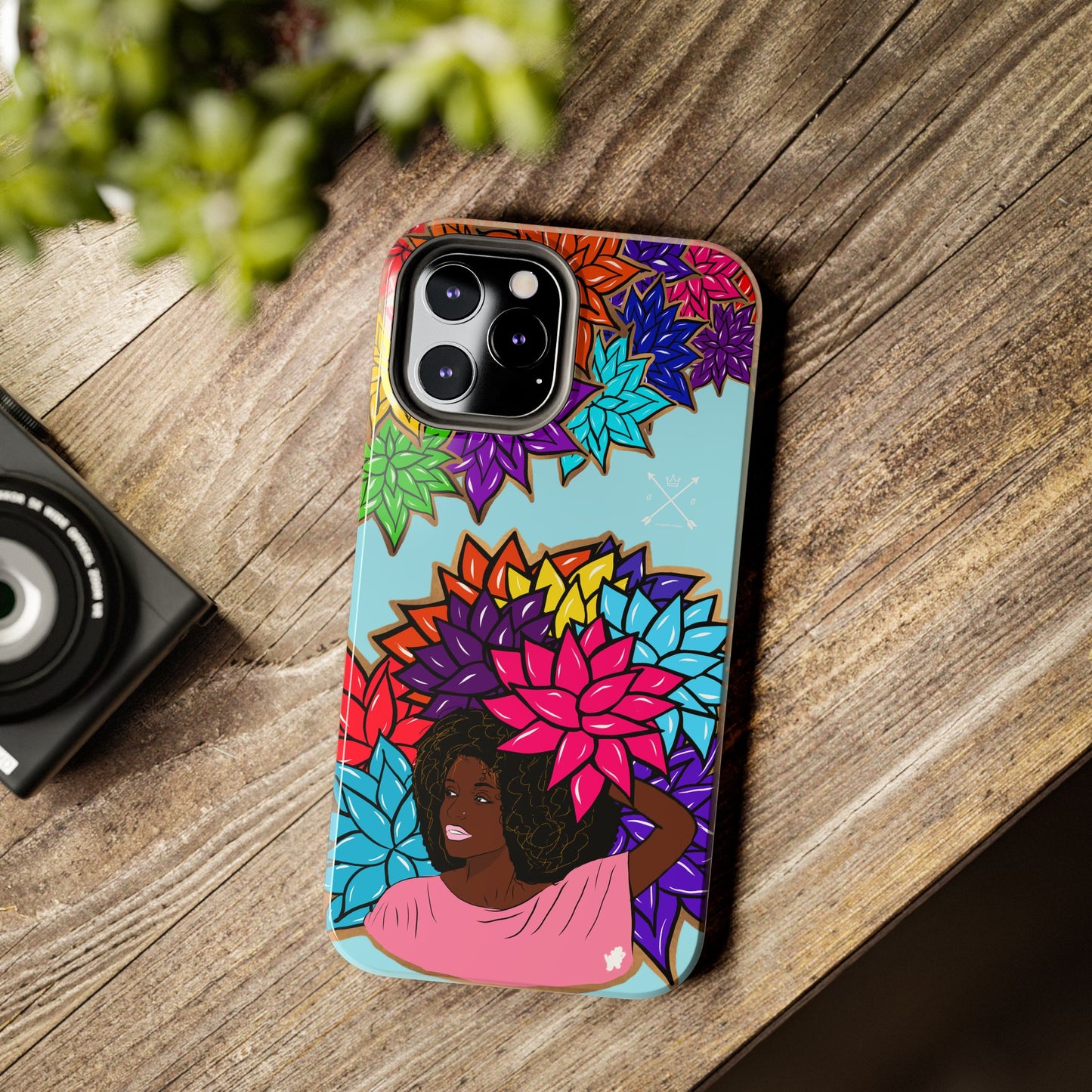 Beauty with Flowers - Tough Phone Cases