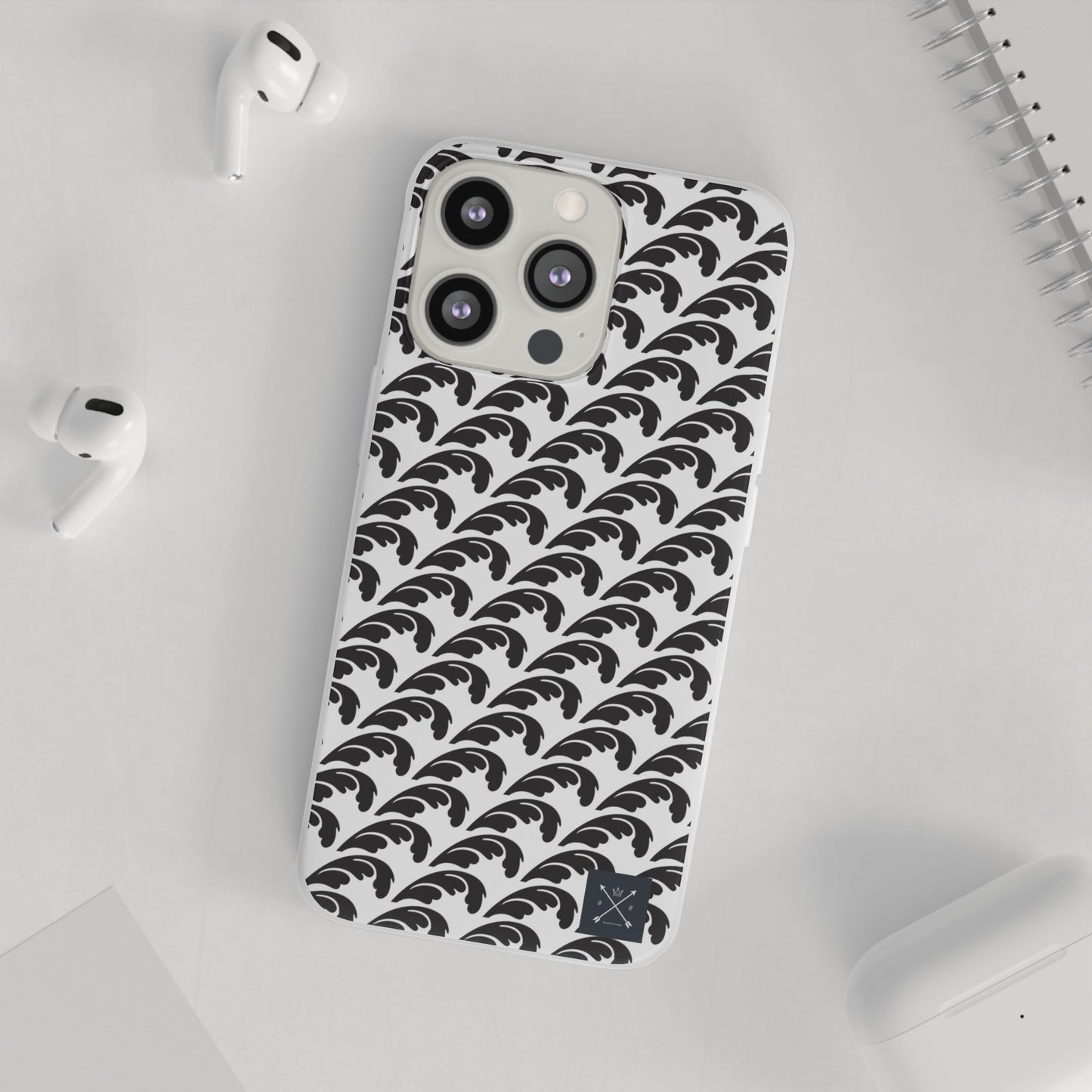 Beautiful Beloved Flourish (black/white) - Flexi Cases