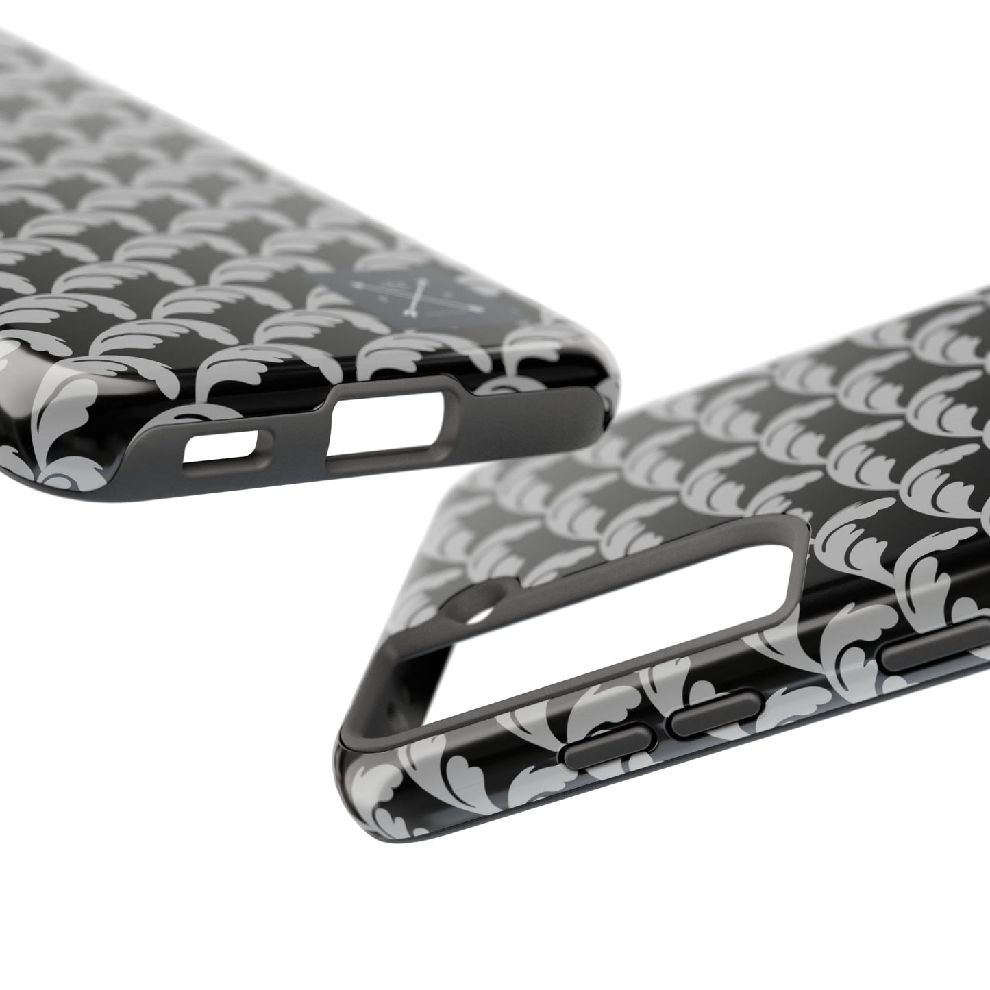 Beautiful Beloved One Flourish (silver/black) - Tough Phone Cases