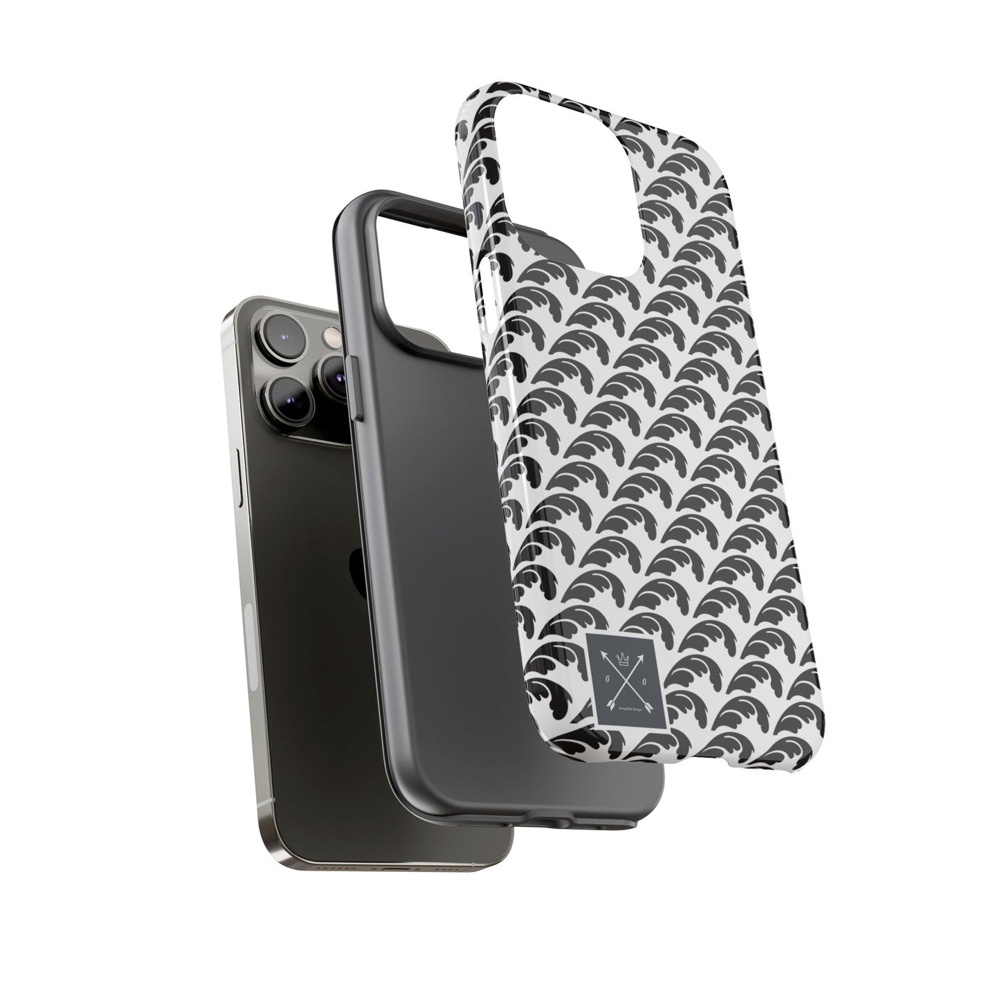 Beautiful Beloved One Flourish (black/white) - Tough Phone Cases