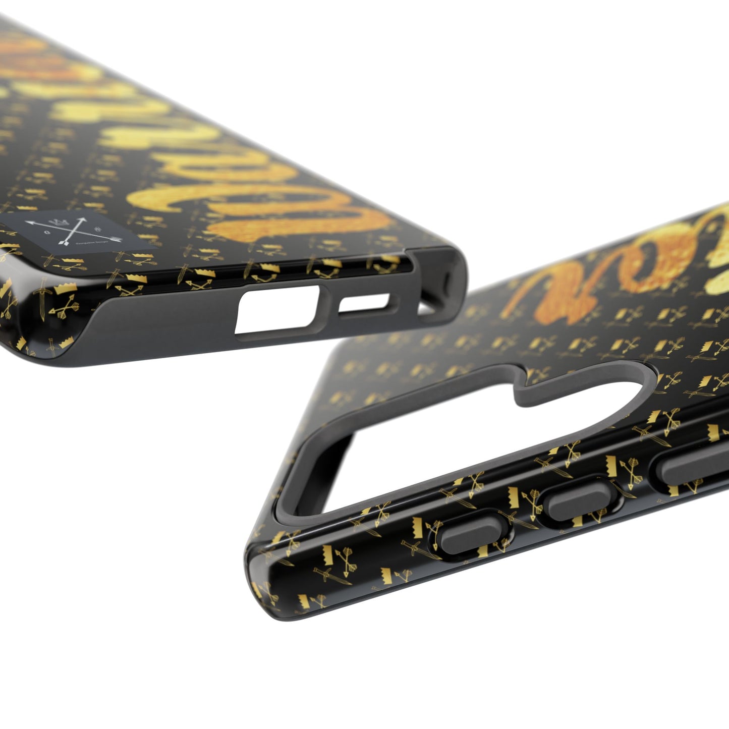 Gold and Bold Warrior - Tough Phone Cases