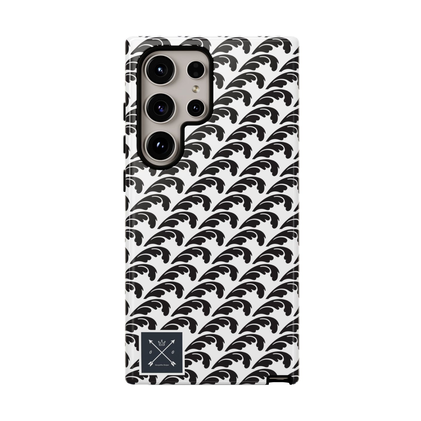Beautiful Beloved One Flourish (black/white) - Tough Phone Cases