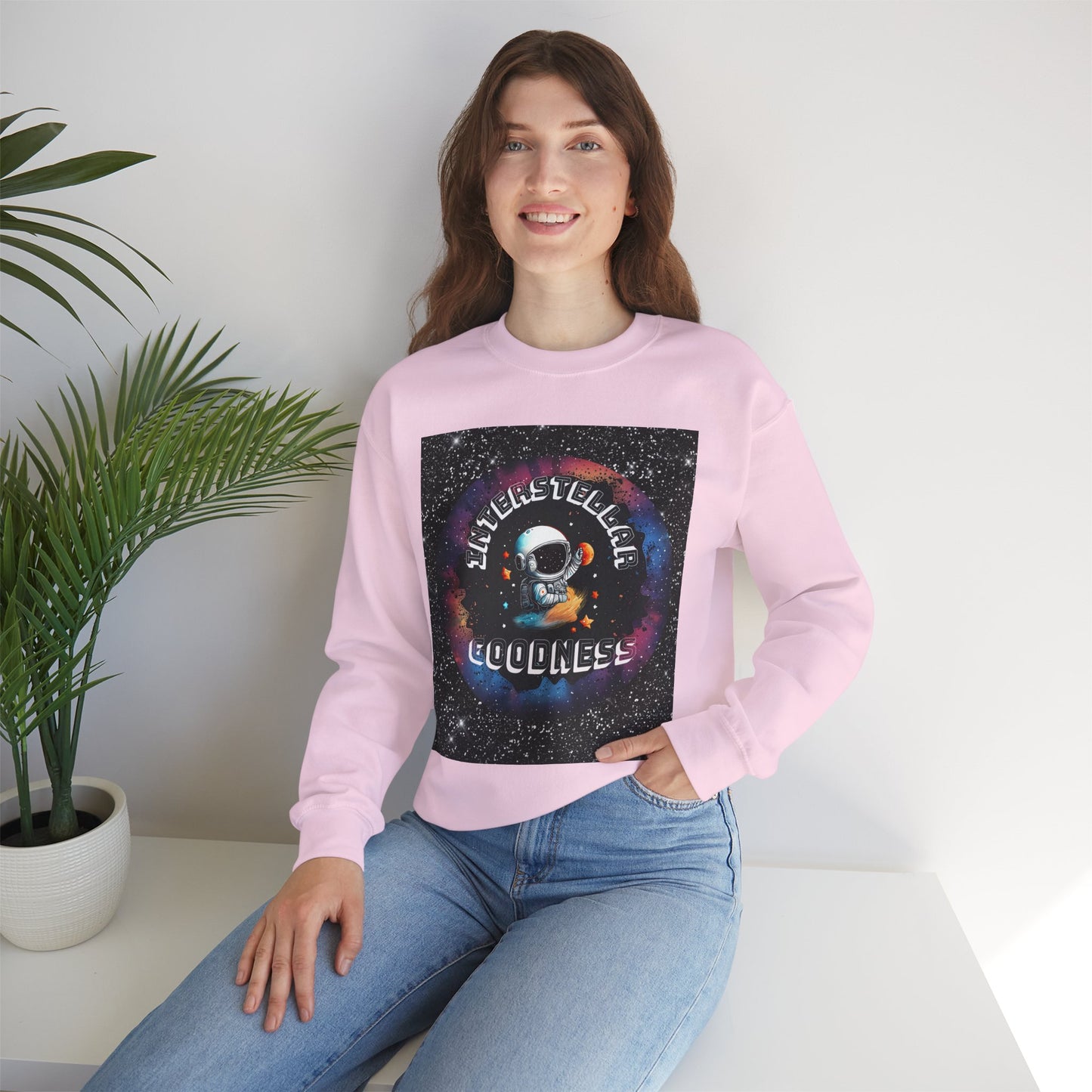 Interstellar Goodness - Unisex Crewneck Sweatshirt