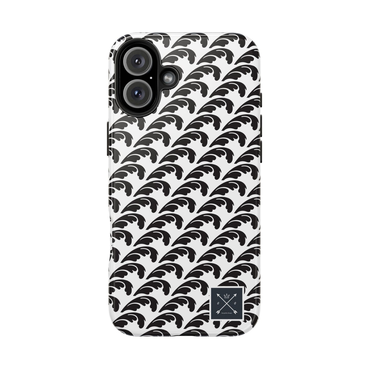Beautiful Beloved One Flourish (black/white) - Tough Phone Cases