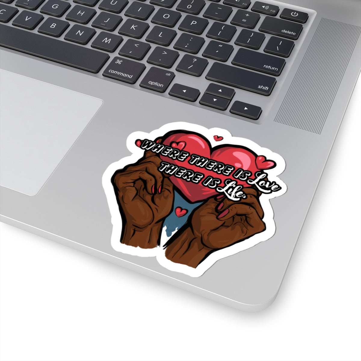 Kiss-Cut "Love is Life" Stickers