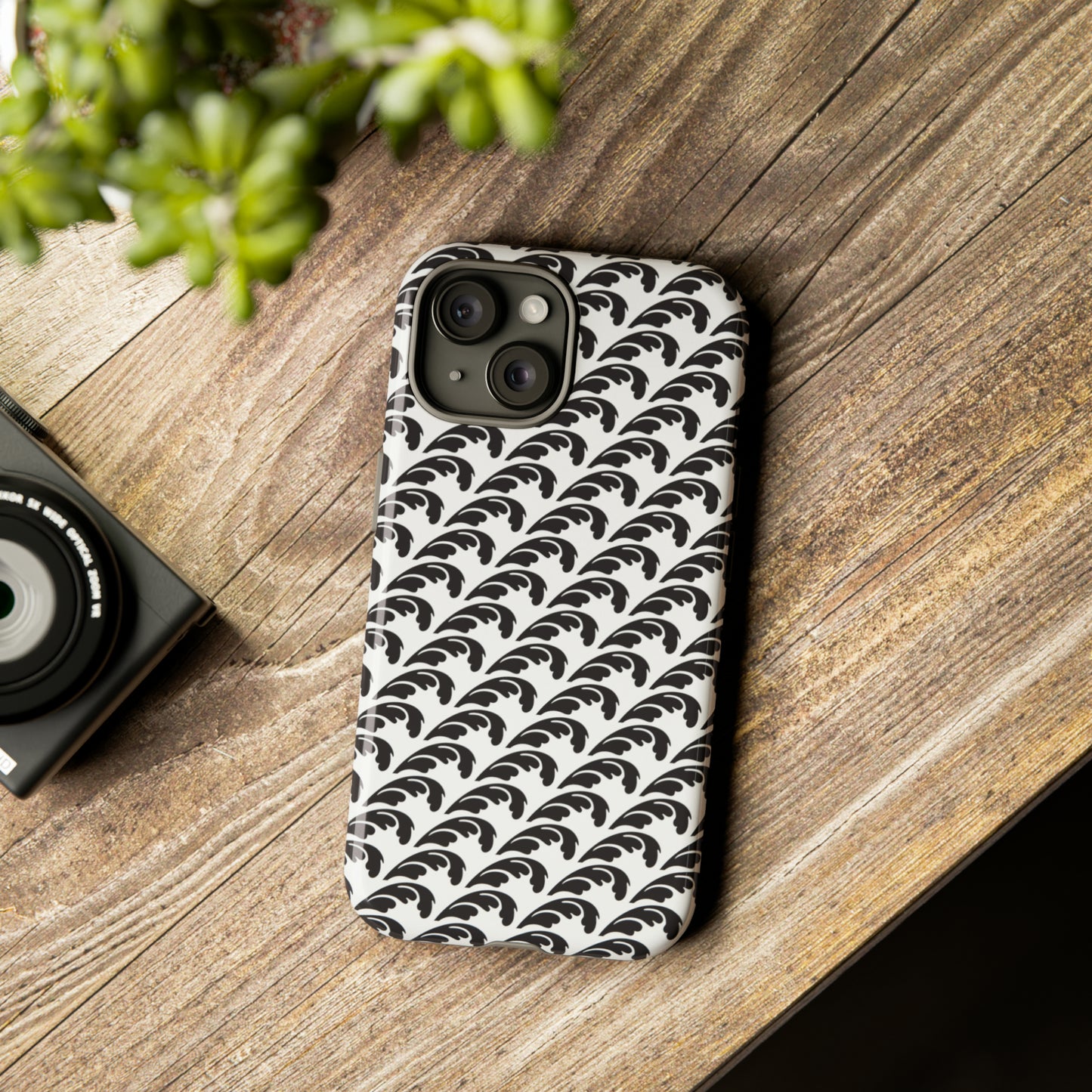 Beautiful Beloved One Flourish (black/white) - Tough Phone Cases