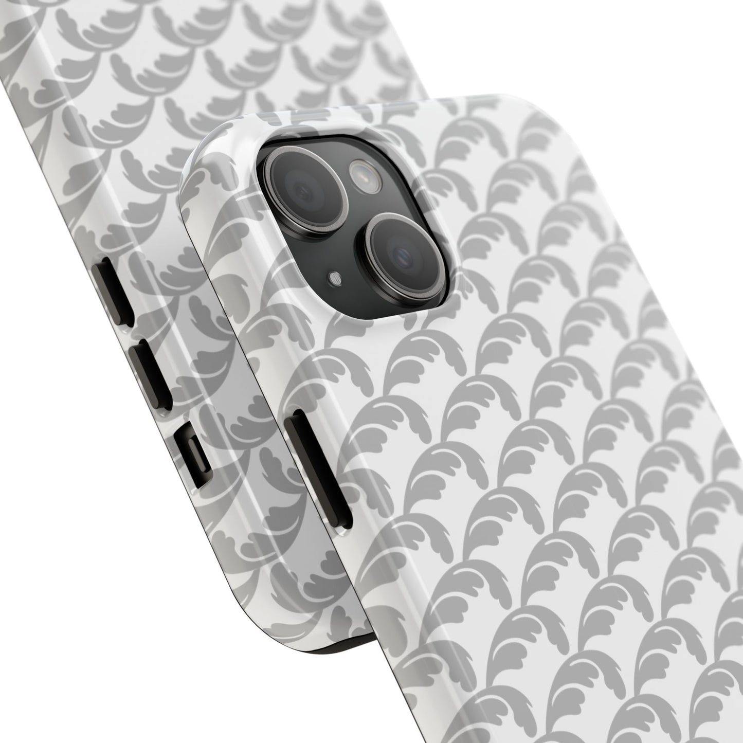 Beautiful Beloved Flourish (white/silver) - Tough Phone Cases