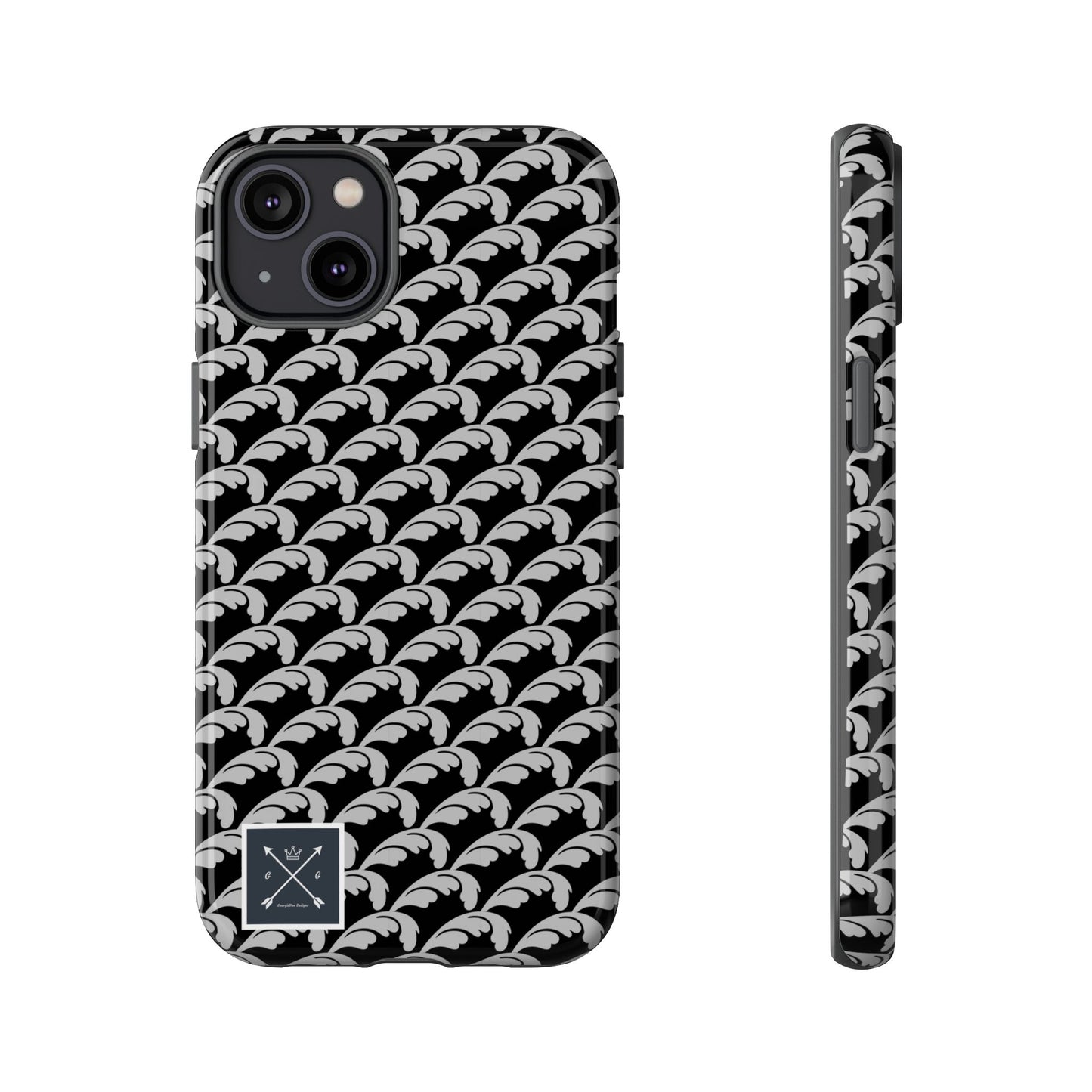 Beautiful Beloved One Flourish (black/silver) - Tough Phone Cases