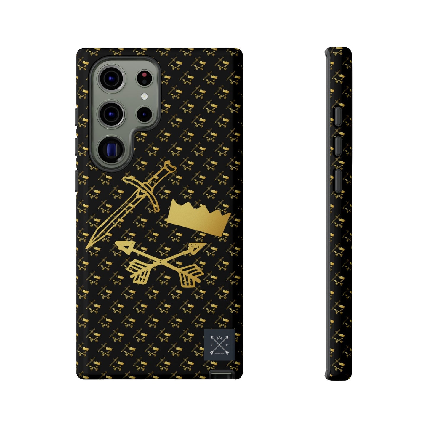Gold and Bold Warrior - Tough Phone Cases
