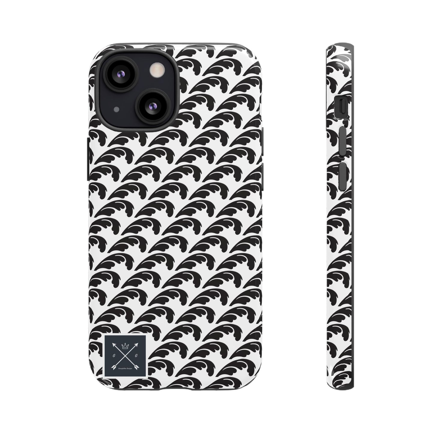 Beautiful Beloved One Flourish (black/white) - Tough Phone Cases