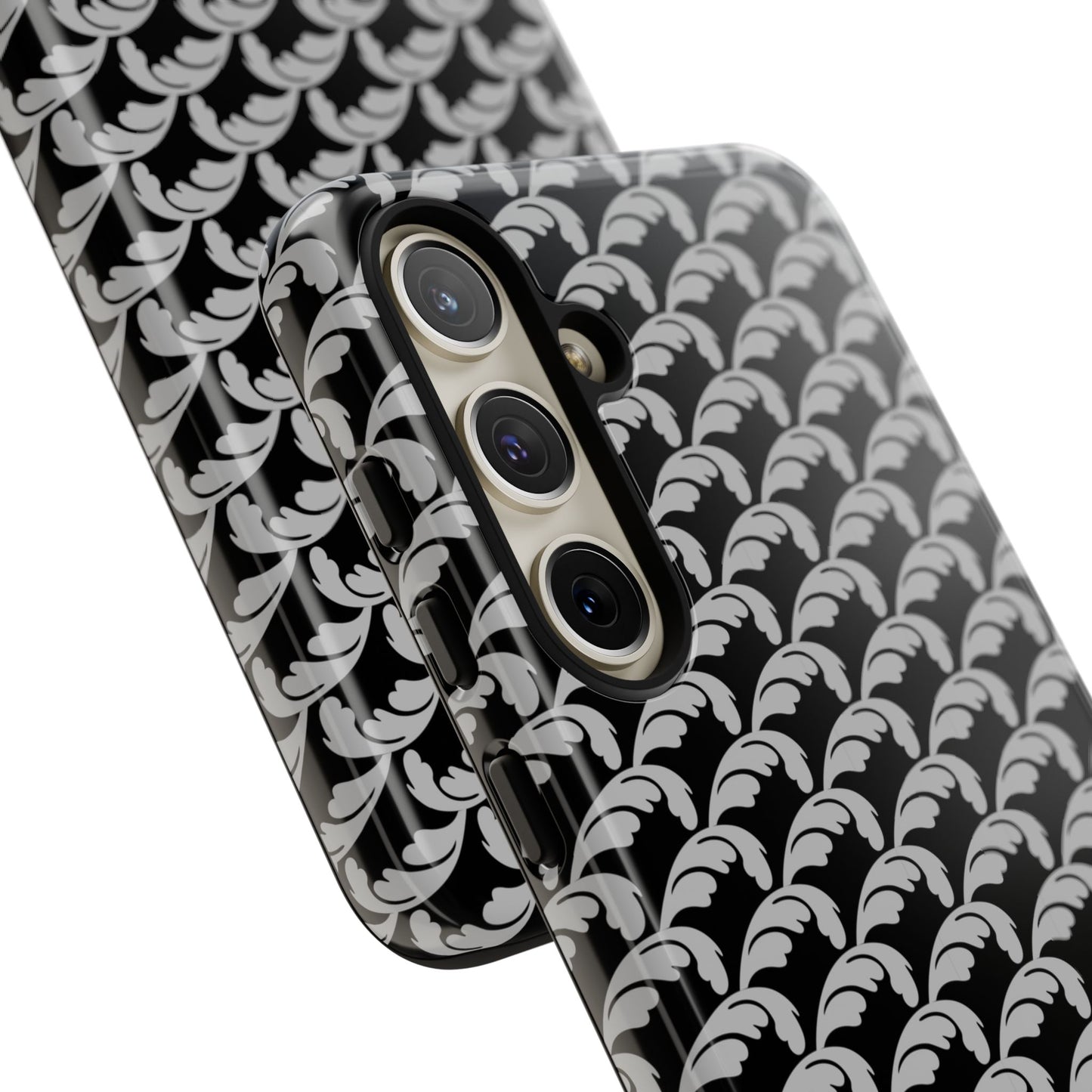 Beautiful Beloved One Flourish (black/silver) - Tough Phone Cases