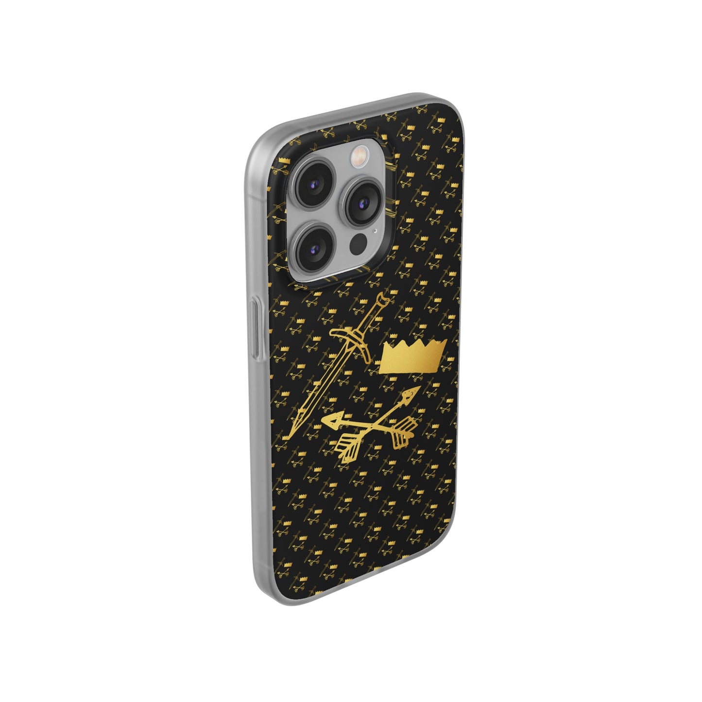 Gold and Bold Warrior - Flexi  Phone Cases