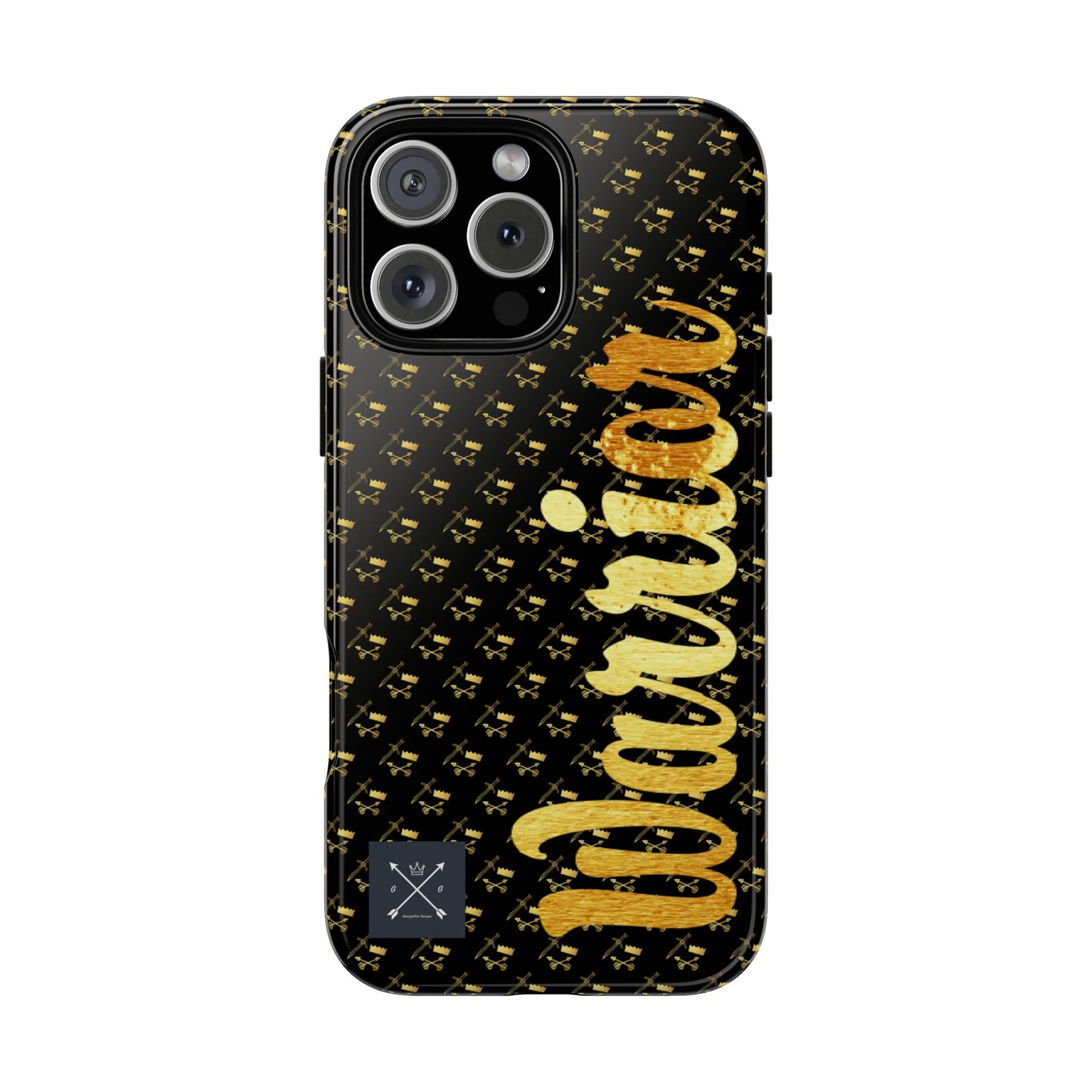 Gold and Bold Warrior - Tough Phone Cases