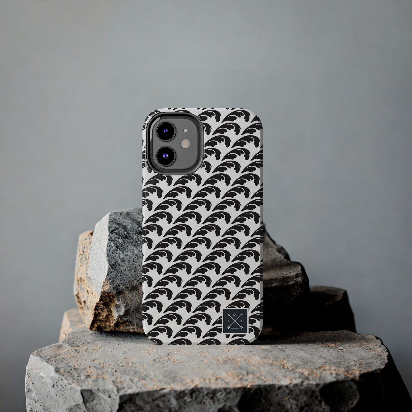 Beautiful Beloved One Flourish (black/white) - Tough Phone Cases