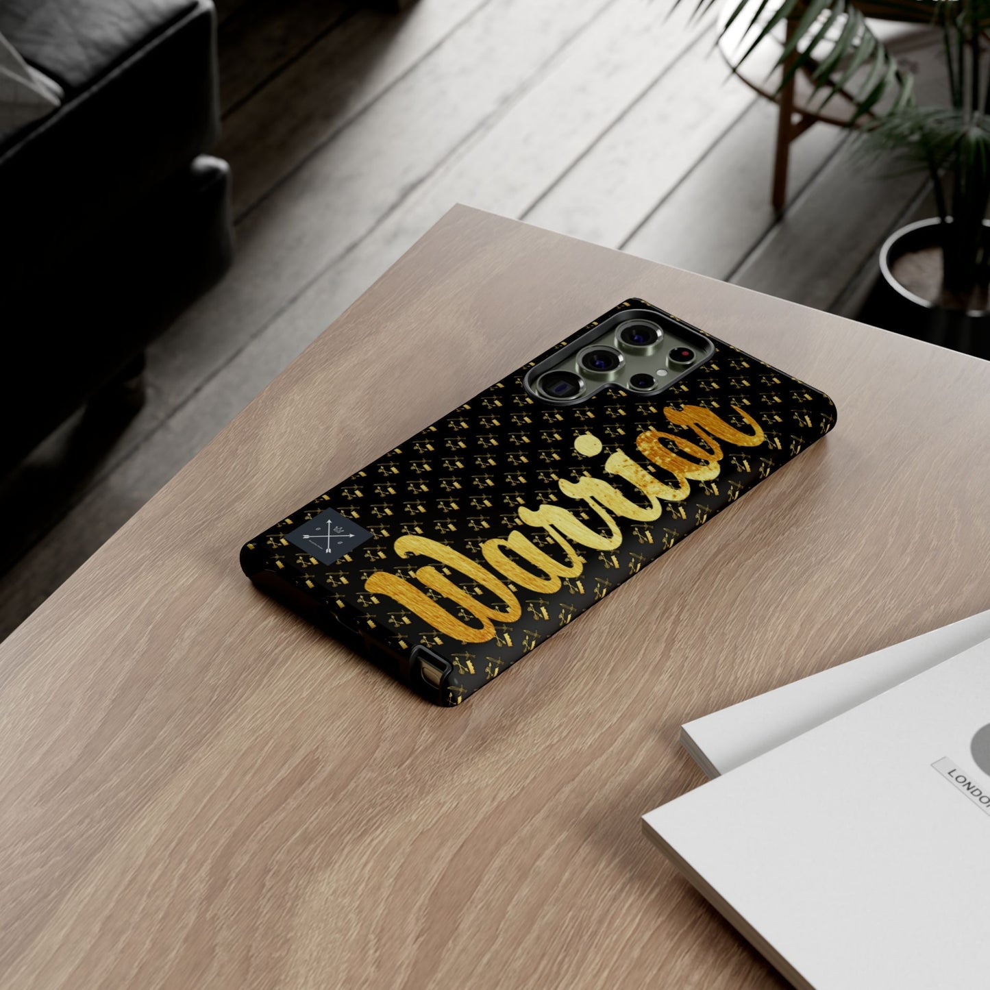 Gold and Bold Warrior - Tough Phone Cases