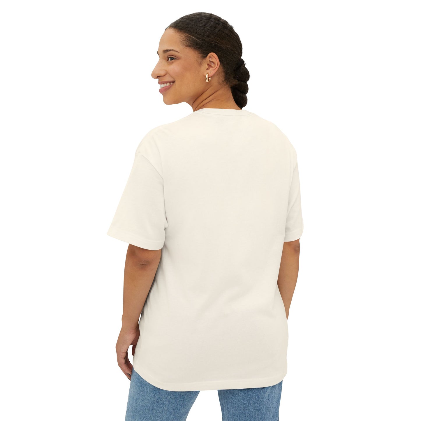 "Love & Life" Quote - Boxy Unisex Oversized T-Shirt