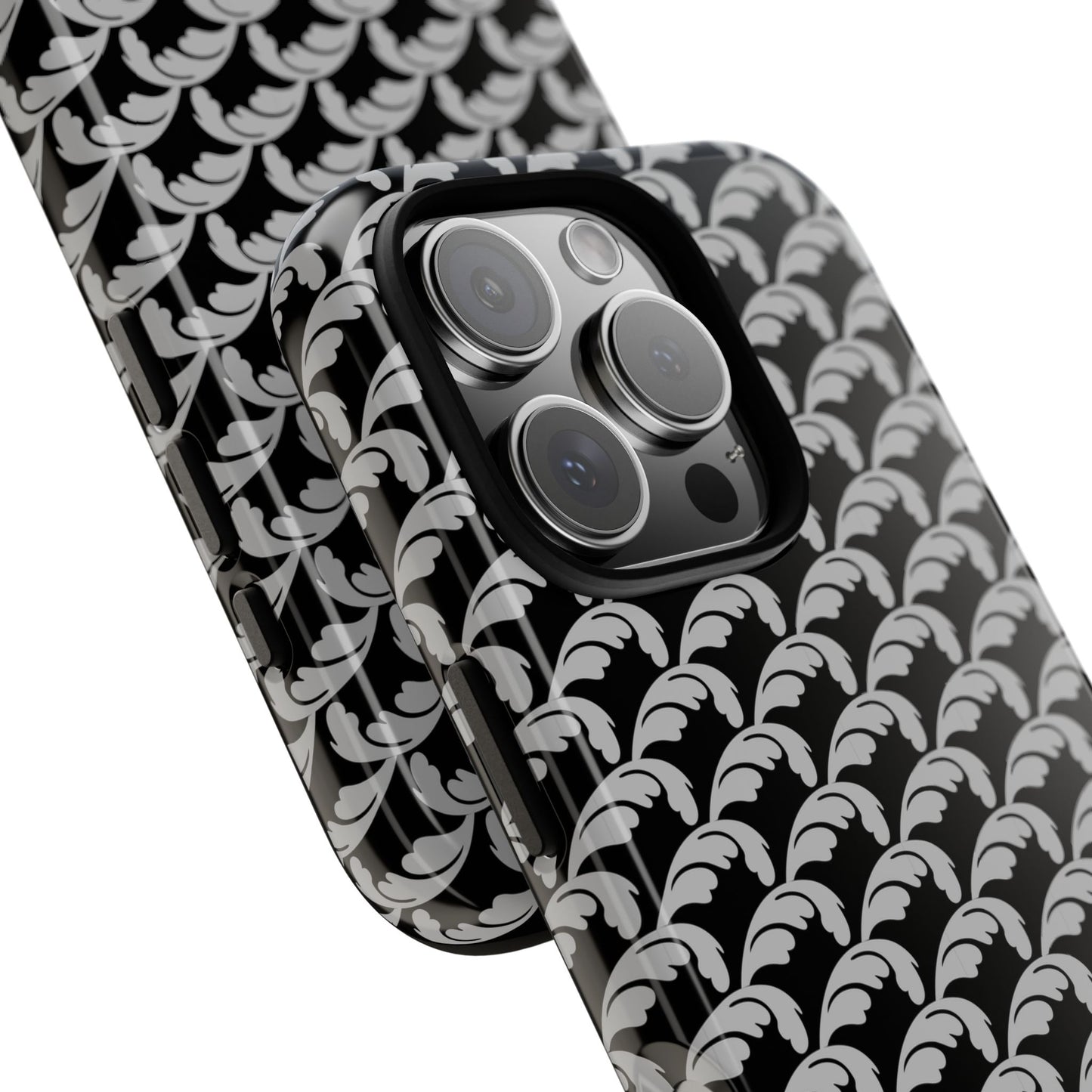 Beautiful Beloved One Flourish (black/silver) - Tough Phone Cases