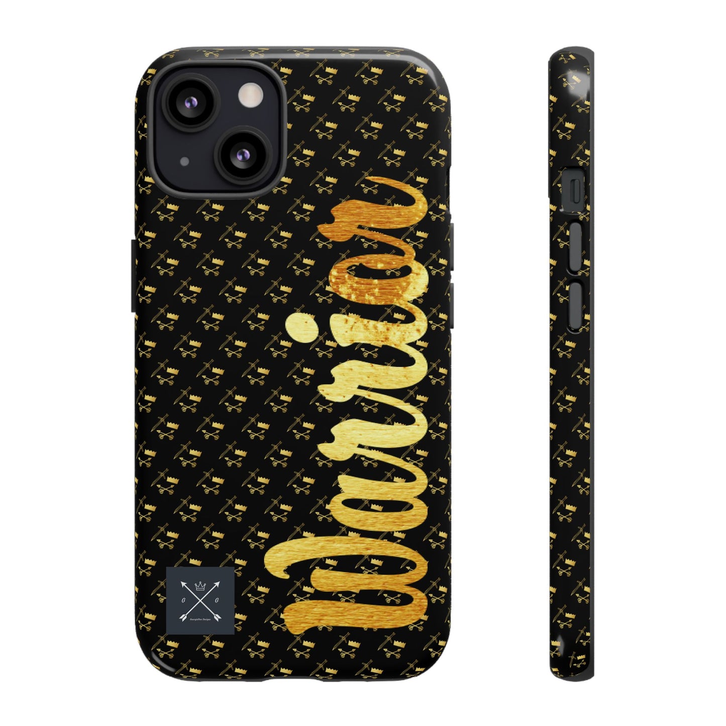Gold and Bold Warrior - Tough Phone Cases
