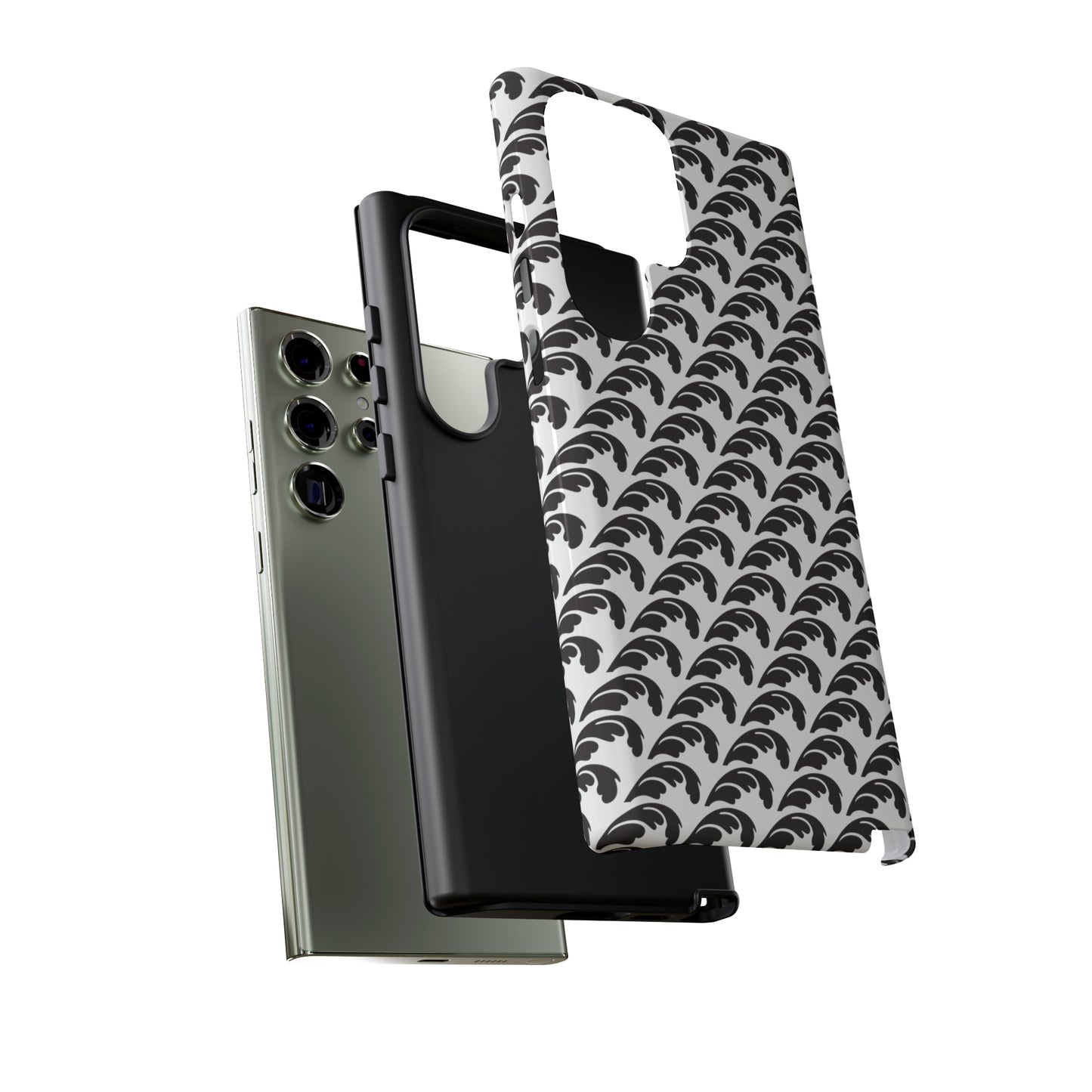 Beautiful Beloved One Flourish (black/white) - Tough Phone Cases