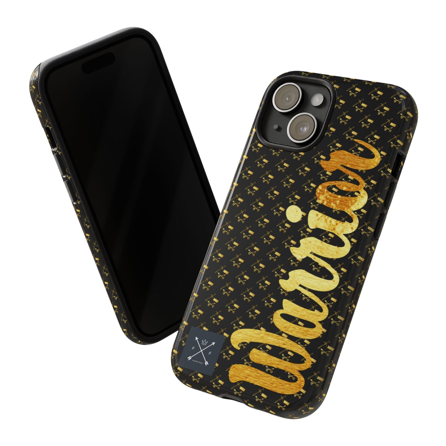 Gold and Bold Warrior - Tough Phone Cases