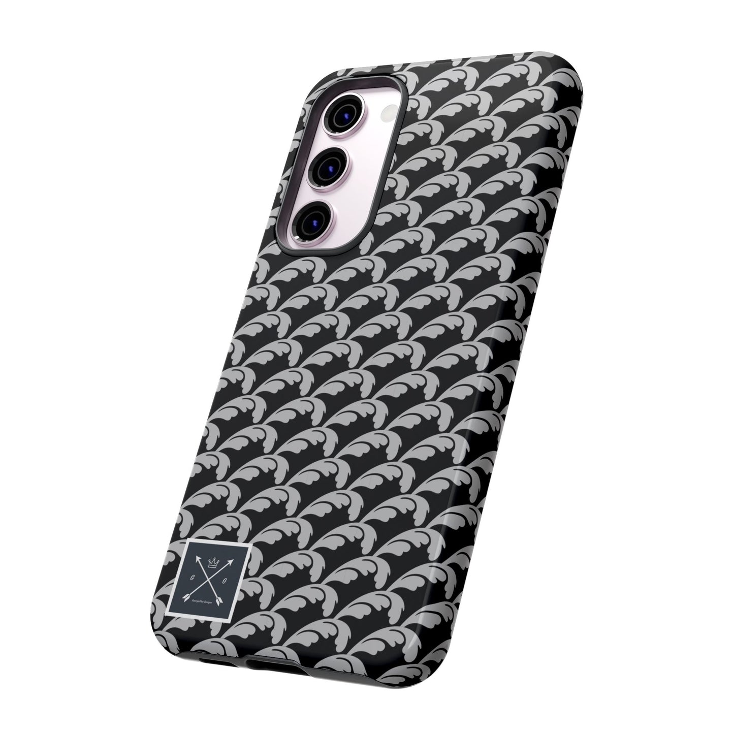 Beautiful Beloved One Flourish (black/silver) - Tough Phone Cases