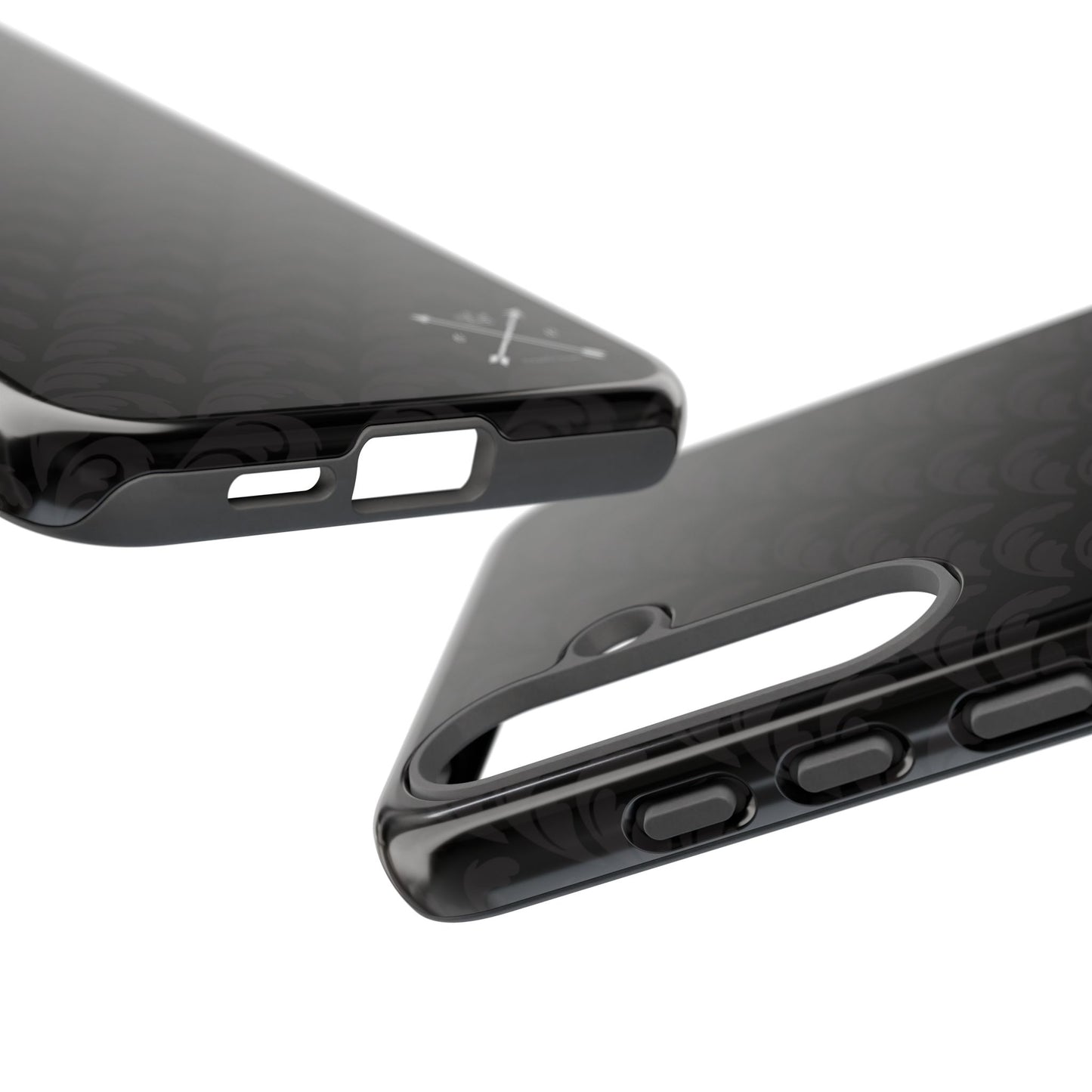 Beautiful Beloved One Flourish - Tough Phone Cases (black/black)