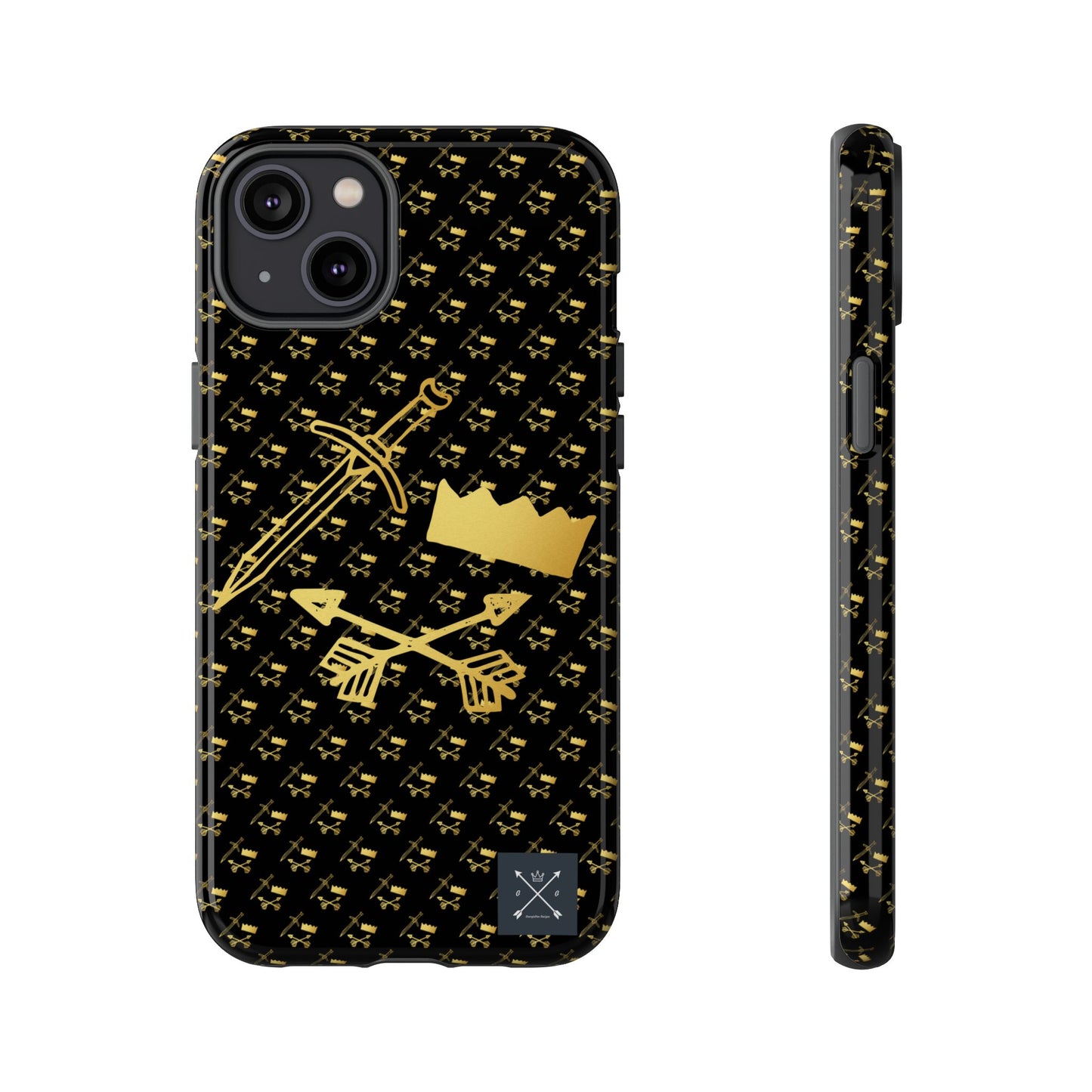 Gold and Bold Warrior - Tough Phone Cases