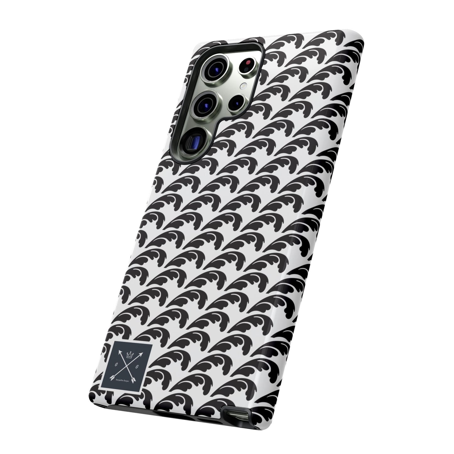Beautiful Beloved One Flourish (black/white) - Tough Phone Cases
