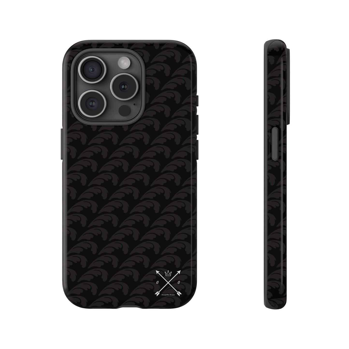 Beautiful Beloved One Flourish - Tough Phone Cases (black/black)