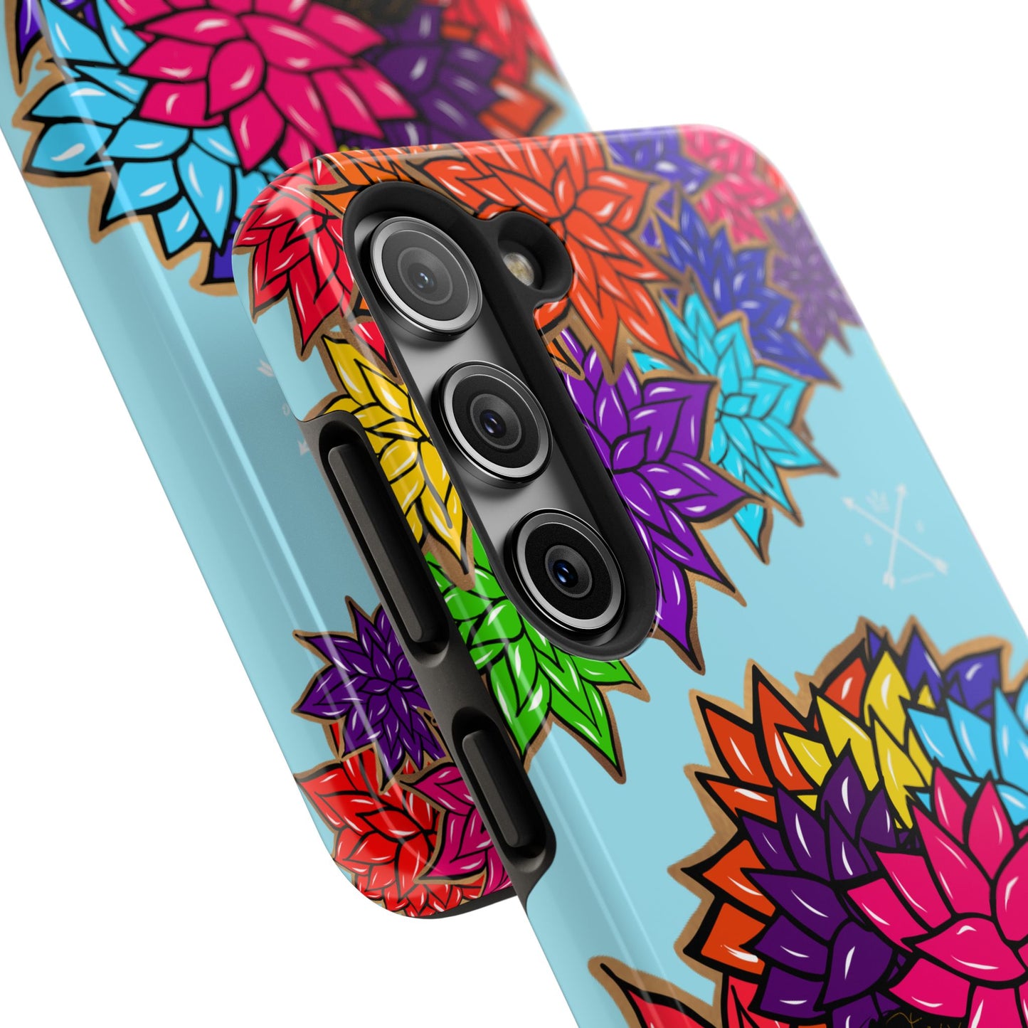 Beauty with Flowers - Tough Phone Cases