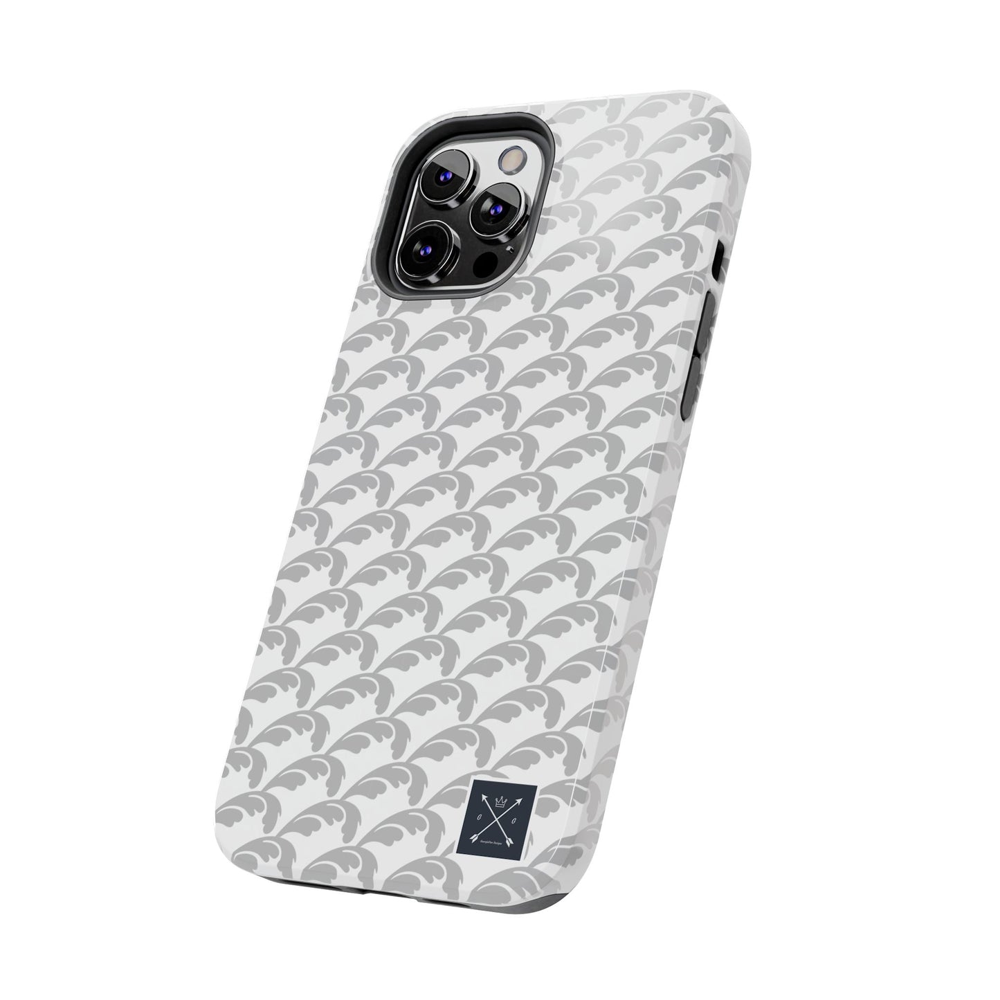 Beautiful Beloved Flourish (white/silver) - Tough Phone Cases