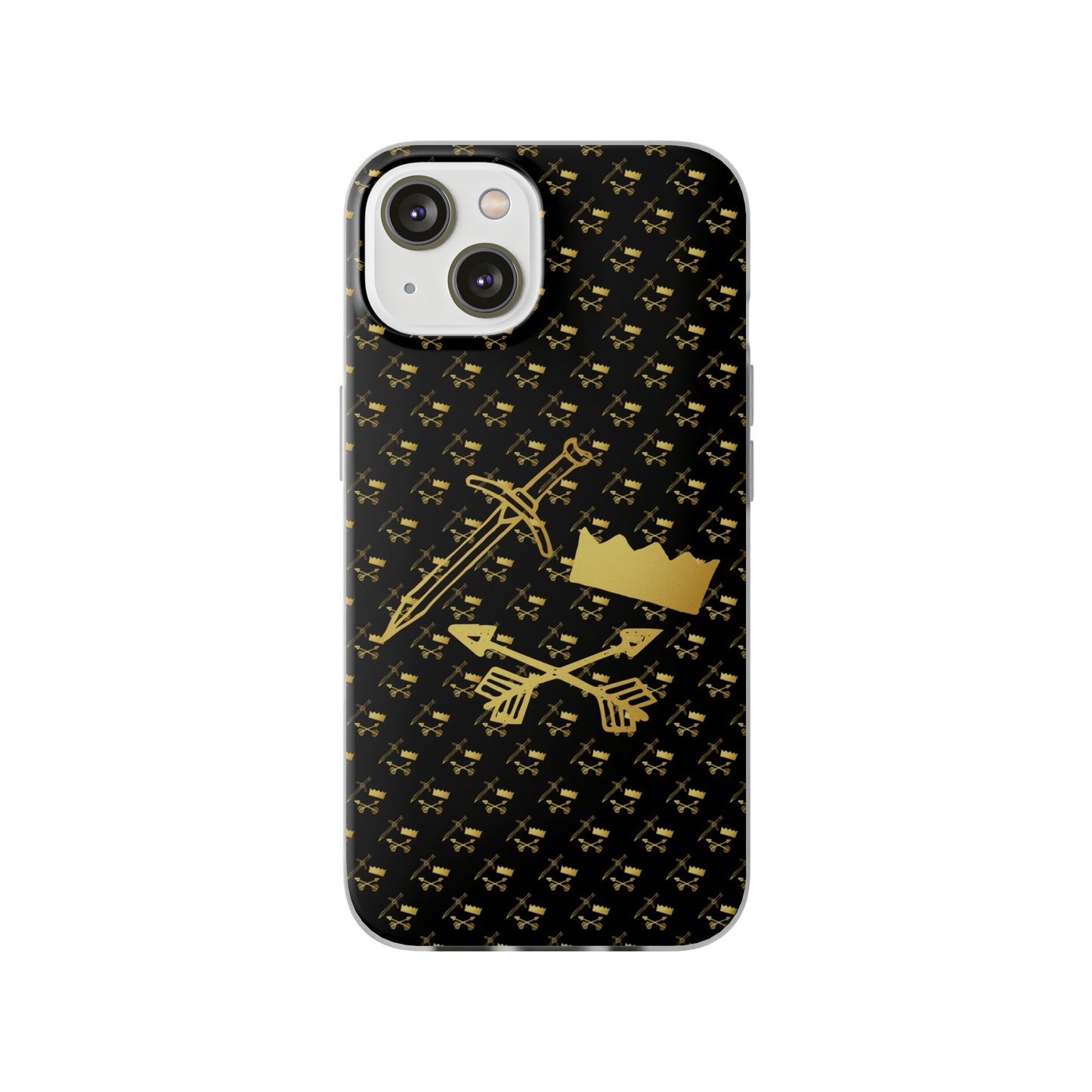 Gold and Bold Warrior - Flexi  Phone Cases