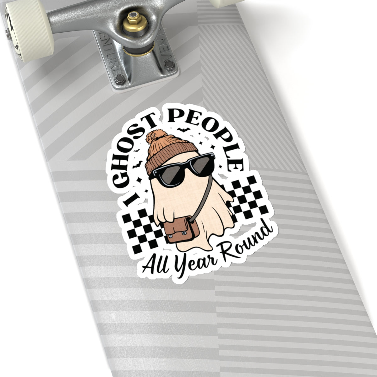 I Ghost People All Year Around - Kiss-Cut Stickers