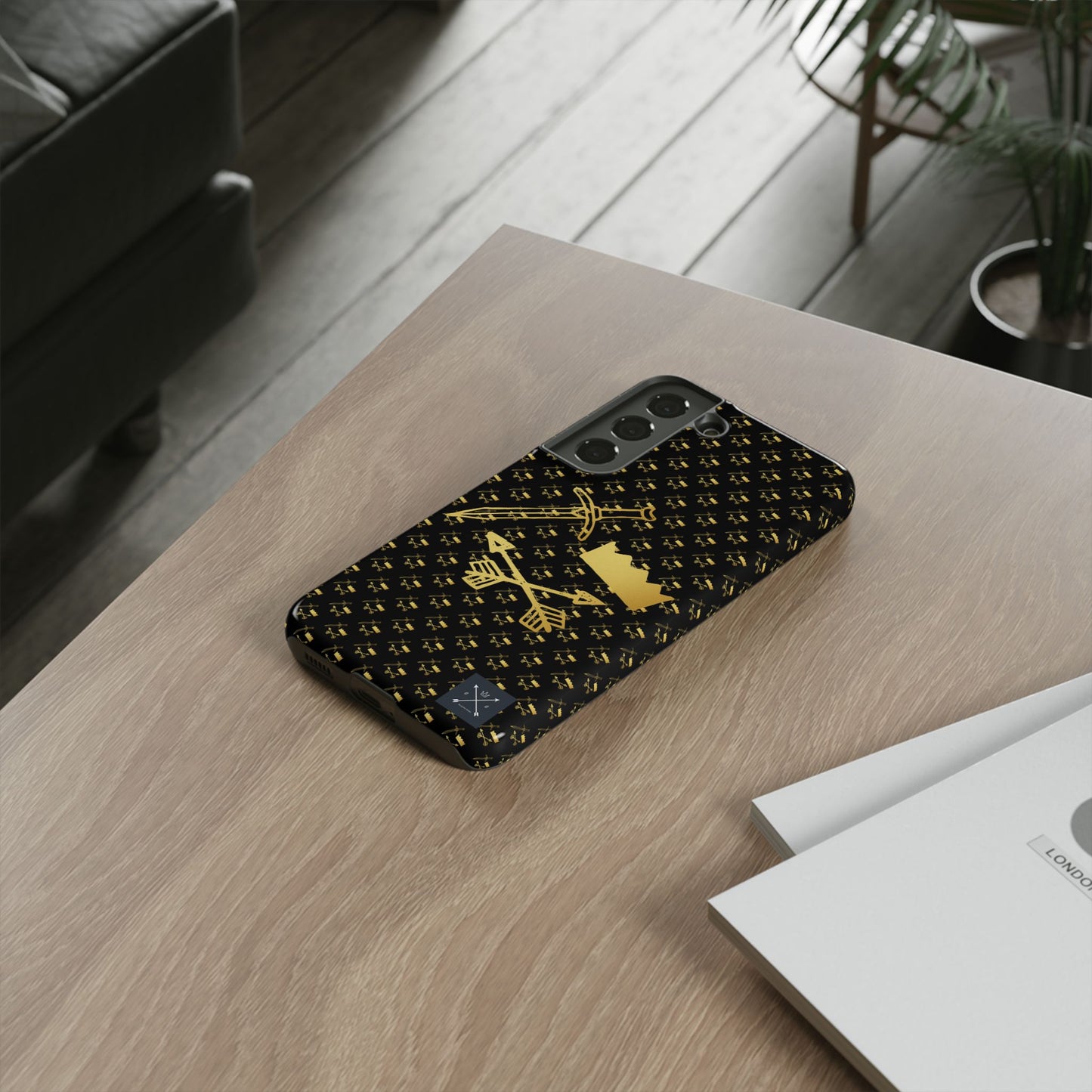 Gold and Bold Warrior - Tough Phone Cases
