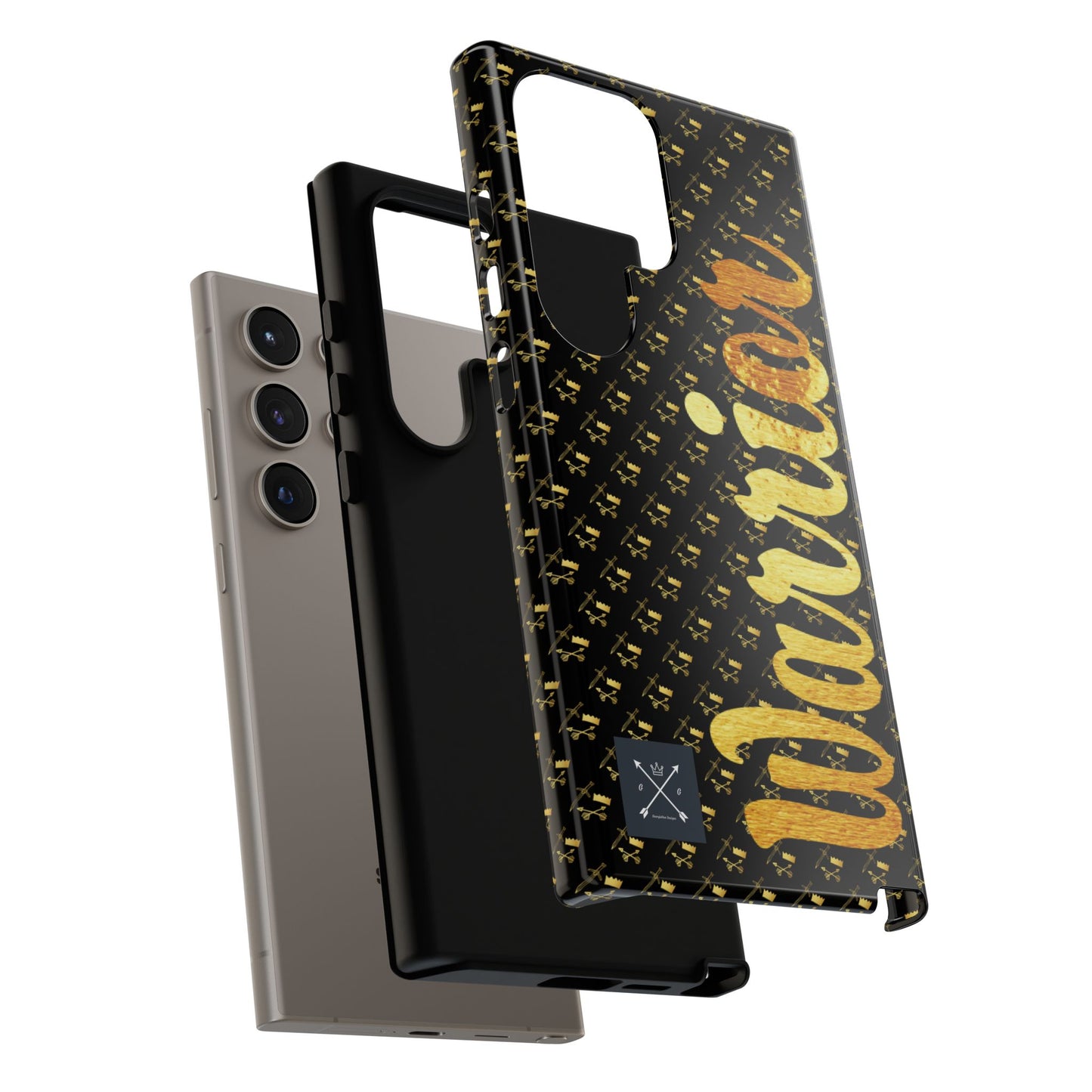 Gold and Bold Warrior - Tough Phone Cases