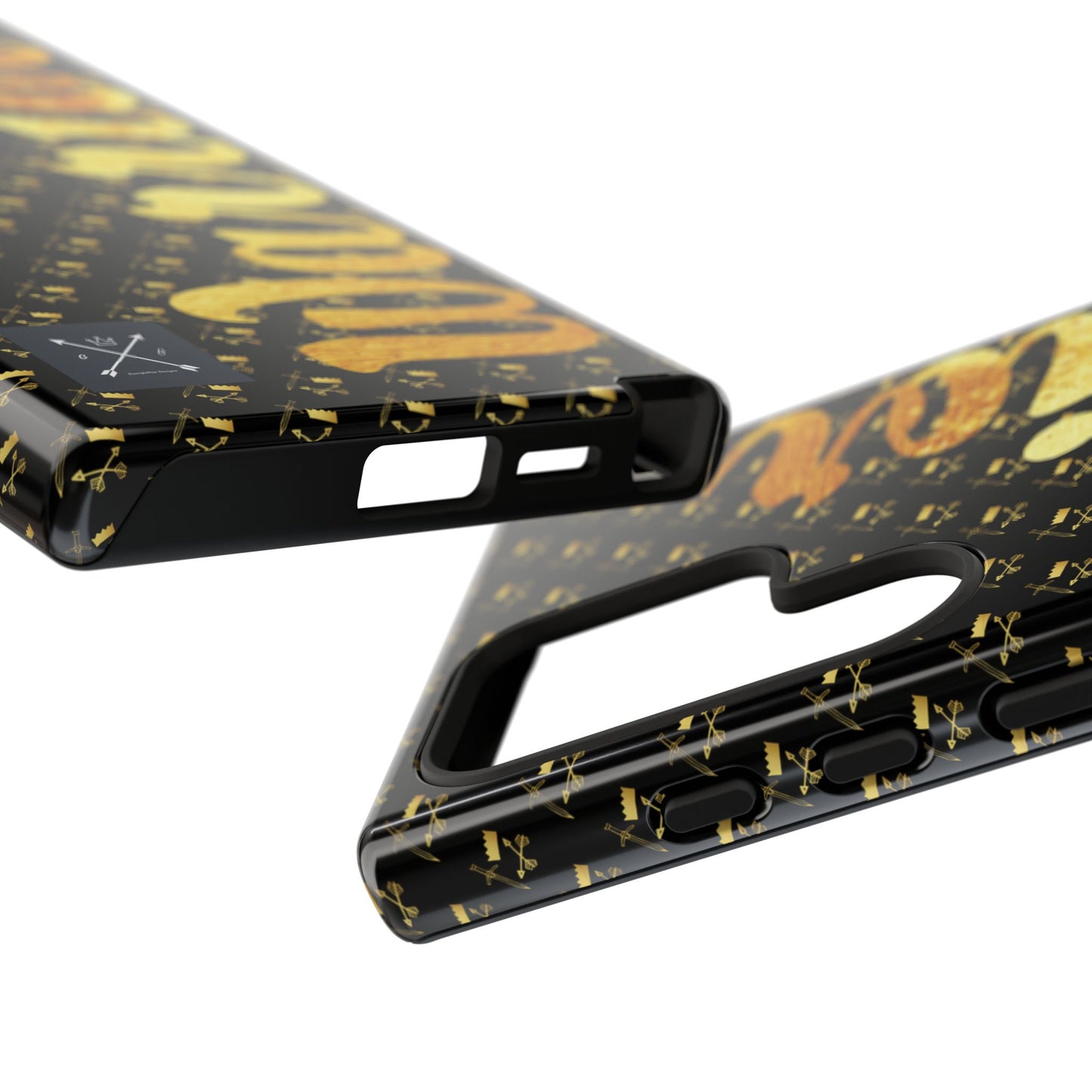 Gold and Bold Warrior - Tough Phone Cases