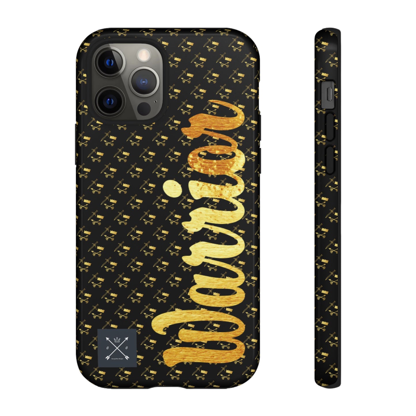 Gold and Bold Warrior - Tough Phone Cases