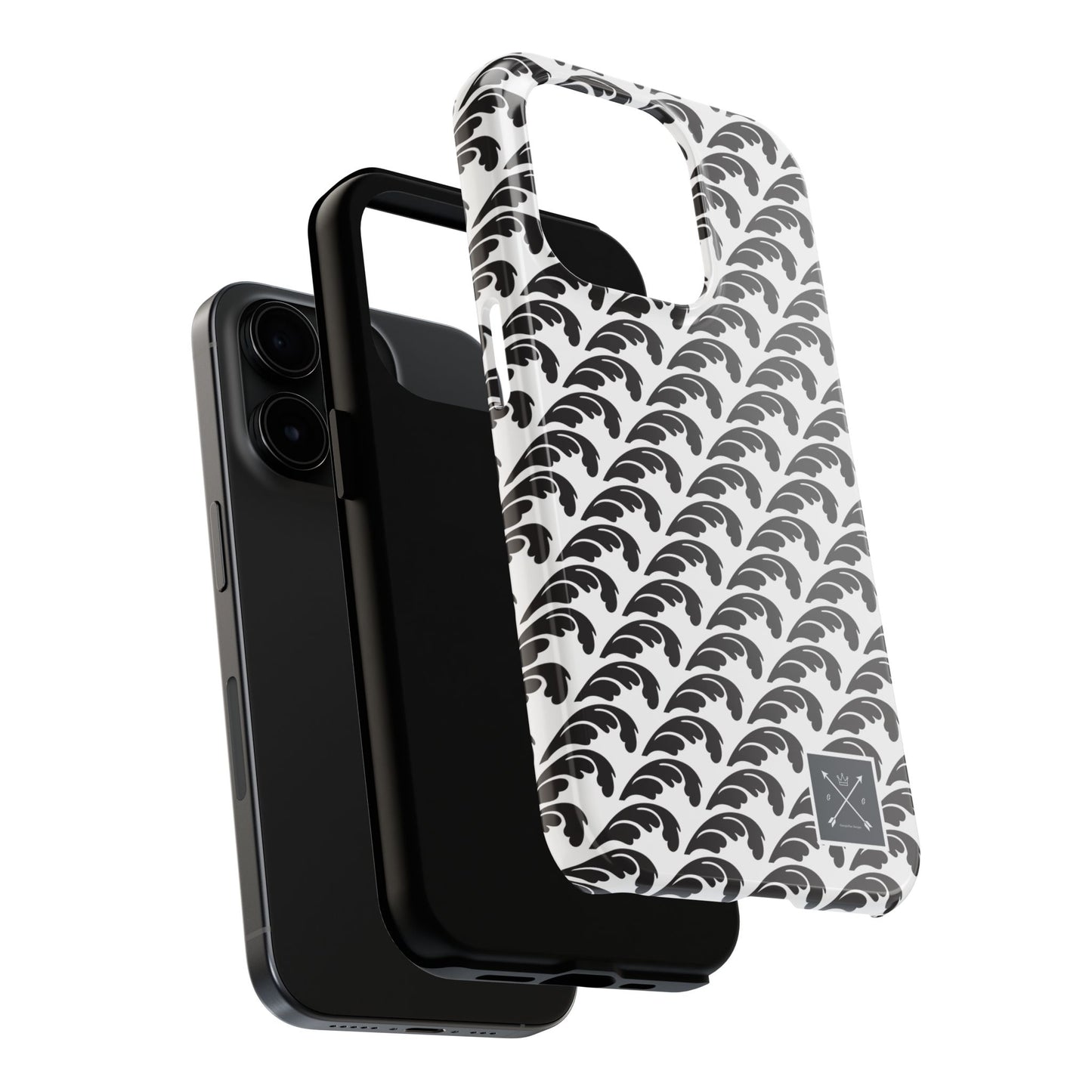 Beautiful Beloved One Flourish (black/white) - Tough Phone Cases