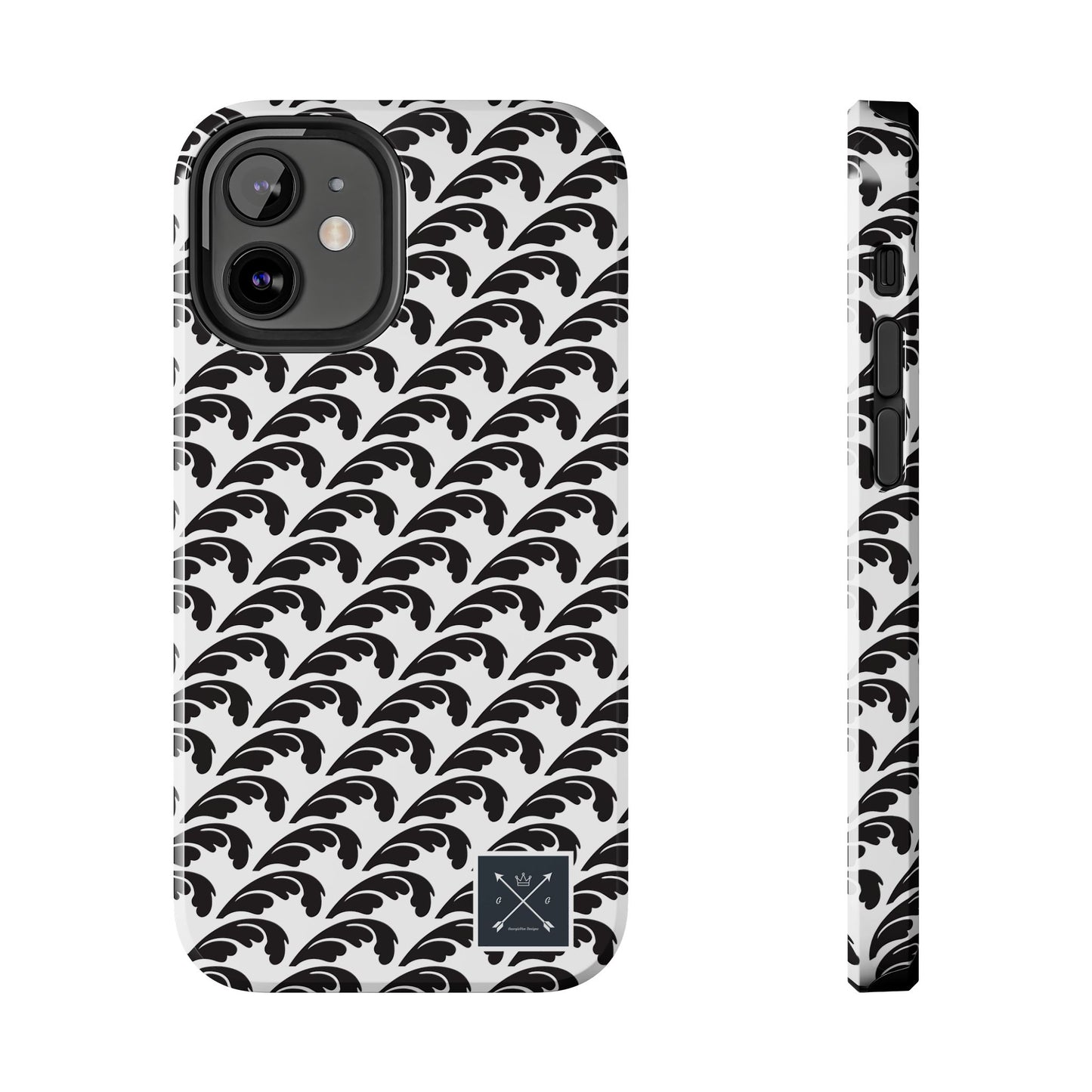 Beautiful Beloved One Flourish (black/white) - Tough Phone Cases