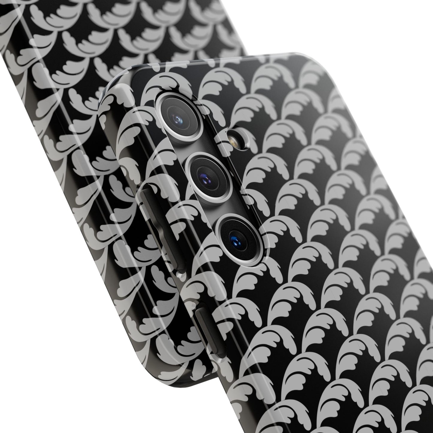 Beautiful Beloved One Flourish (silver/black) - Tough Phone Cases