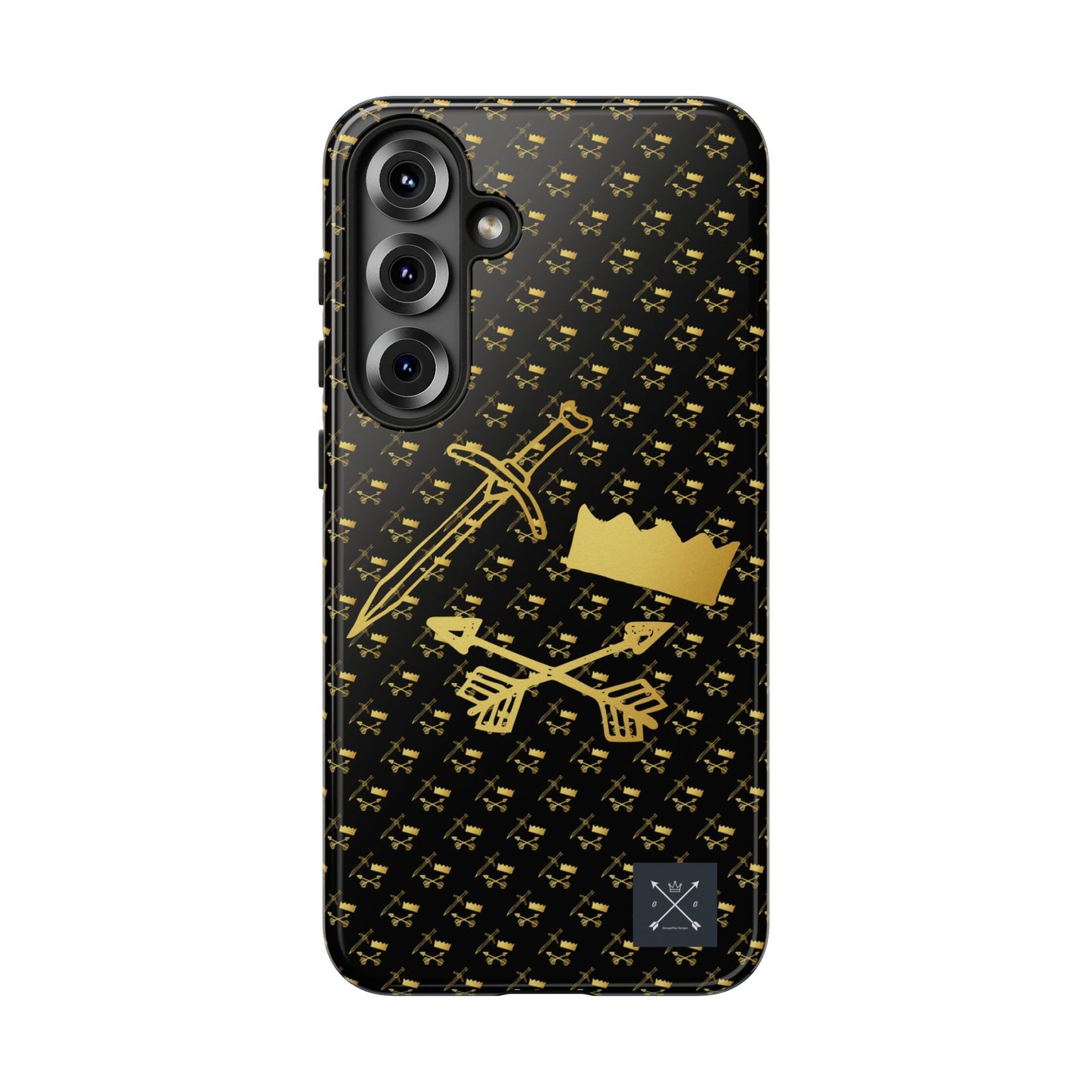 Gold and Bold Warrior - Tough Phone Cases