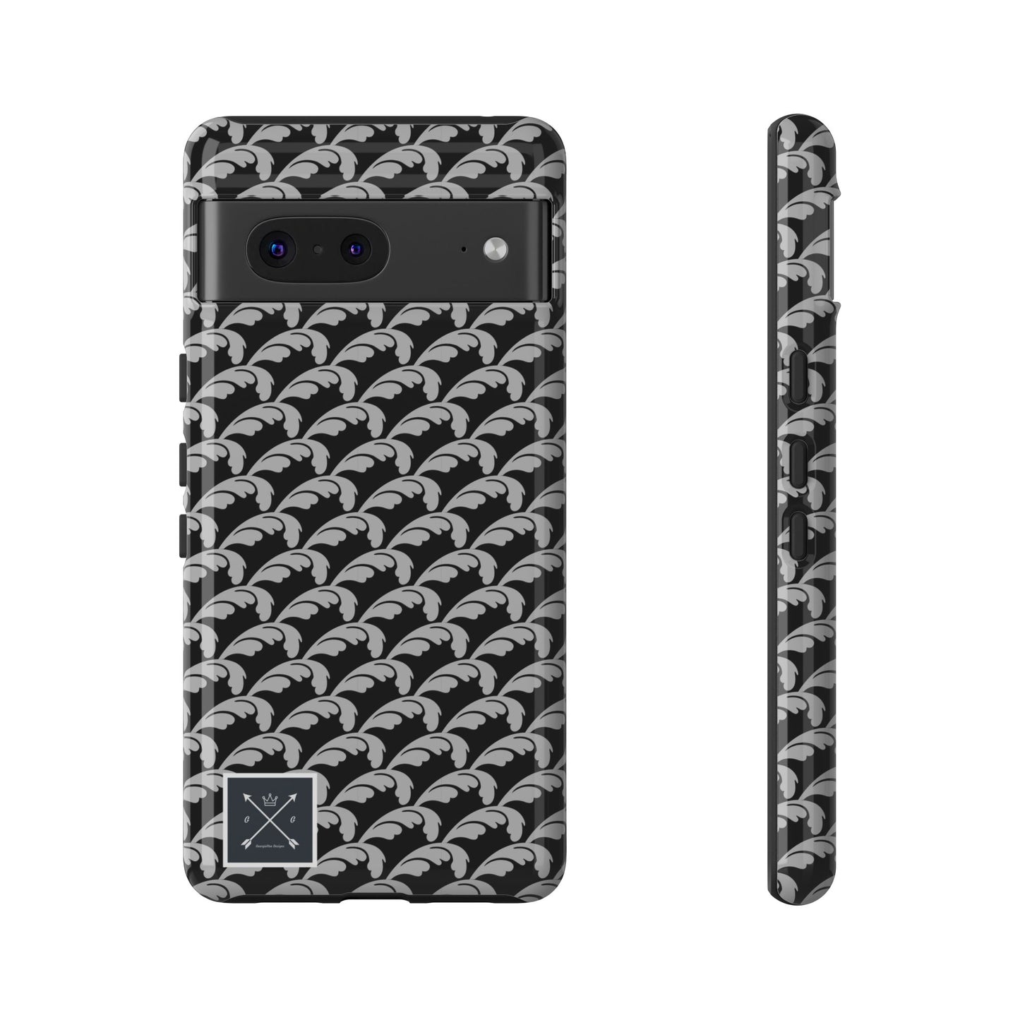 Beautiful Beloved One Flourish (black/silver) - Tough Phone Cases
