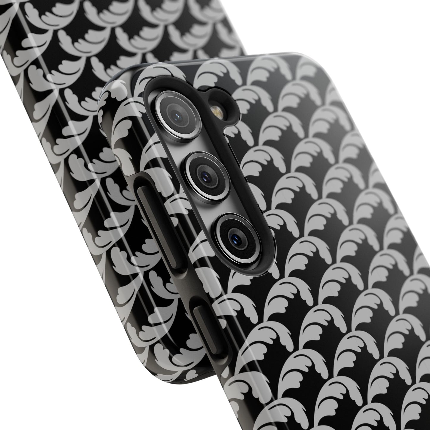 Beautiful Beloved One Flourish (silver/black) - Tough Phone Cases