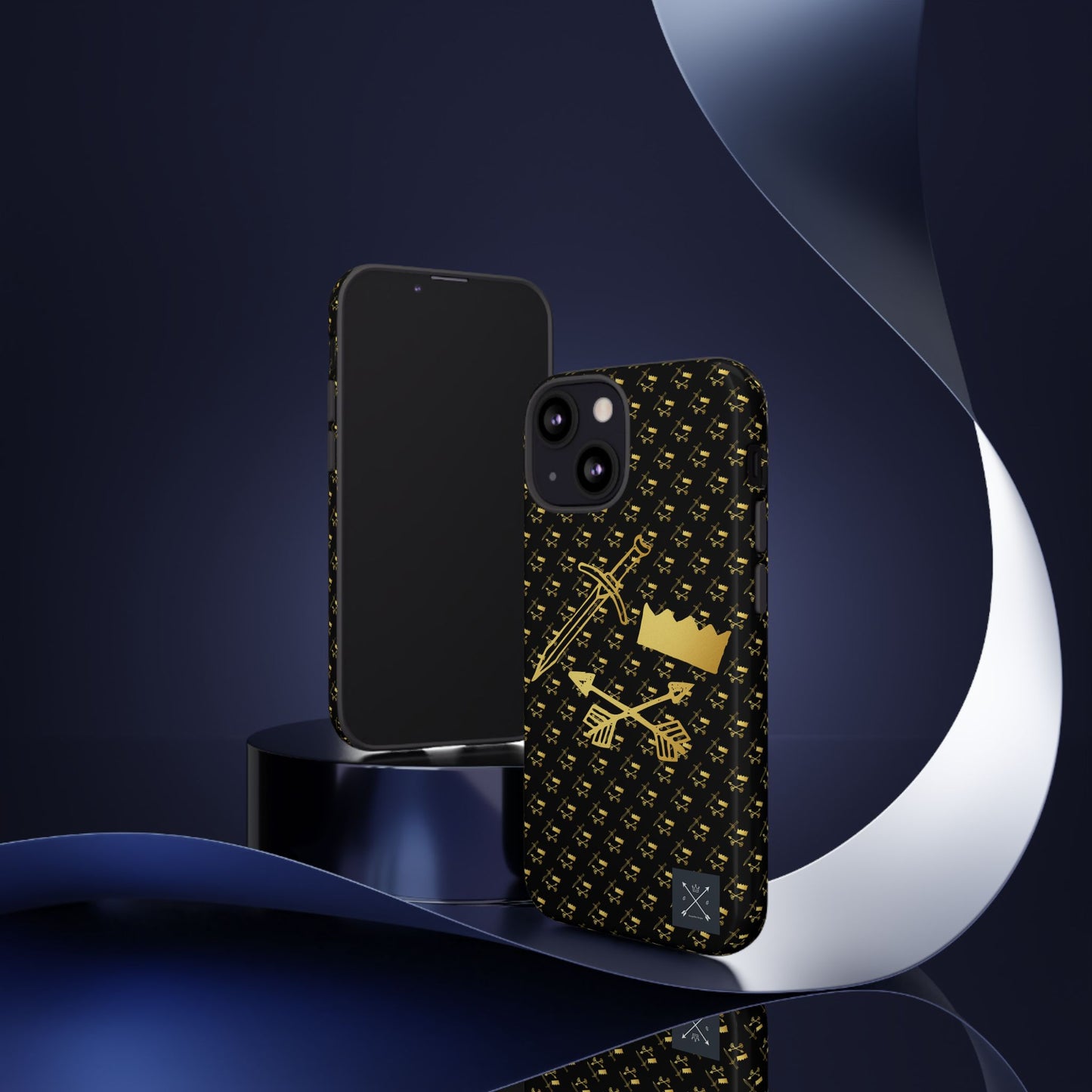 Gold and Bold Warrior - Tough Phone Cases