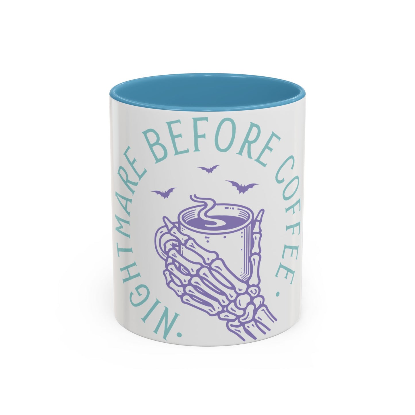 Nightmare Before Coffee - Accent Coffee Mug (11, 15oz)