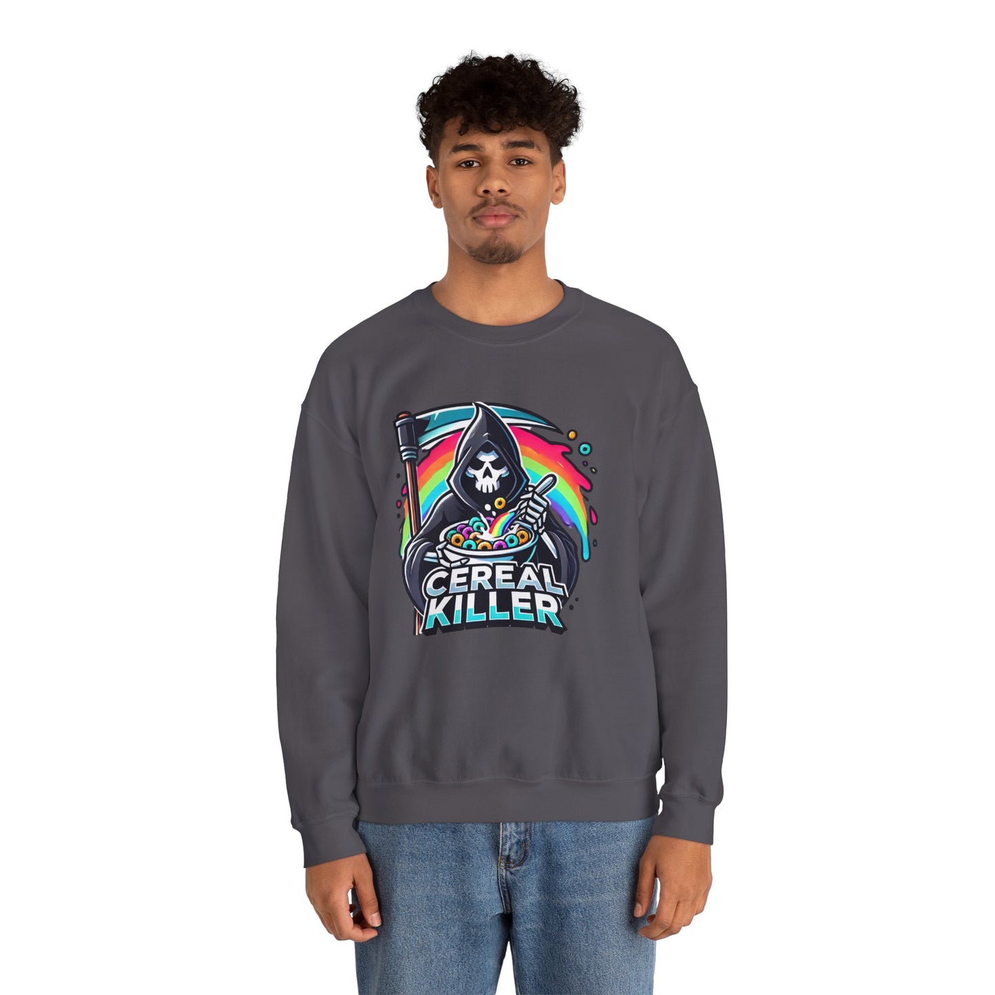 Cereal Killer Grim Design - Unisex Sweatshirt